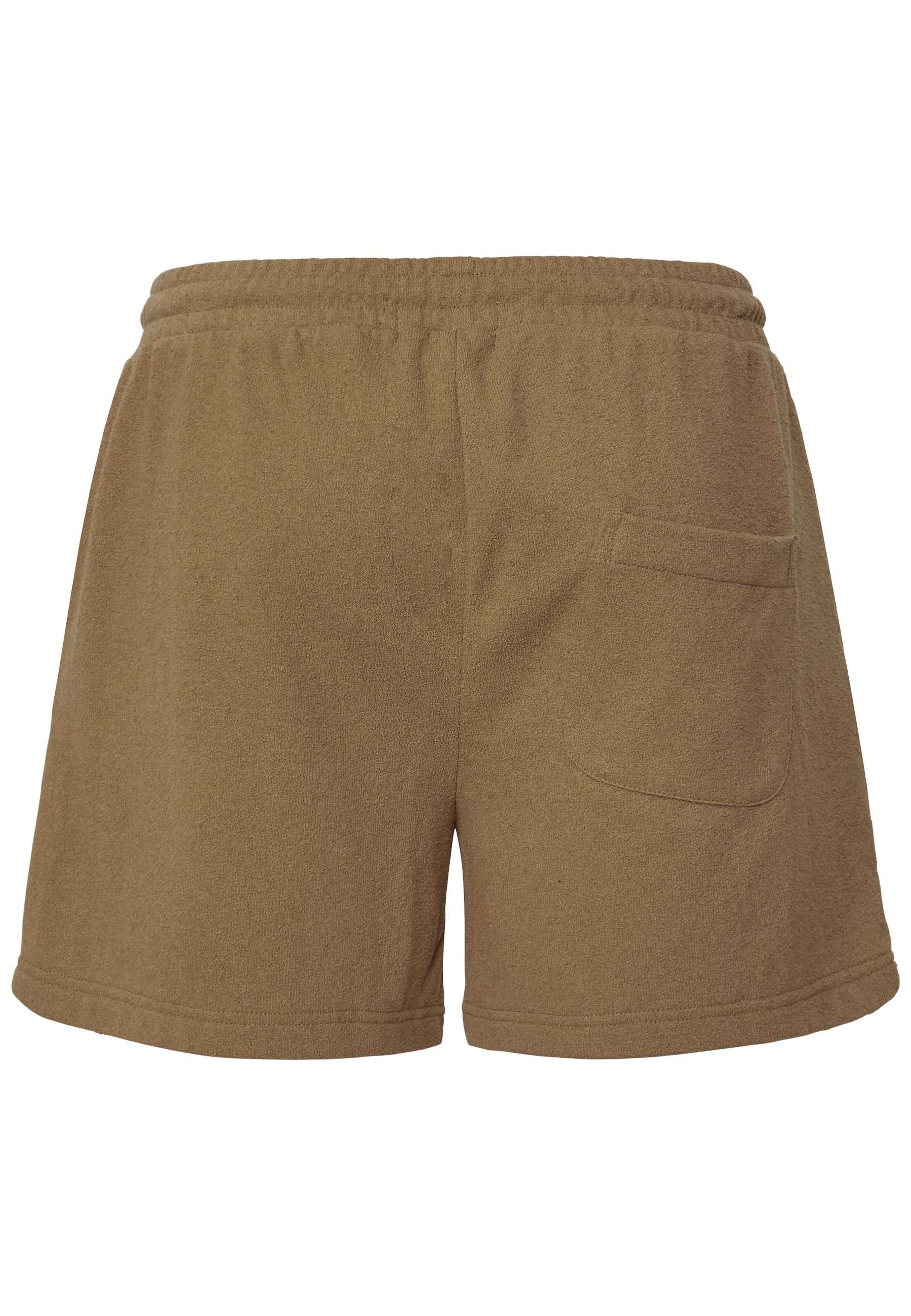 Terry Shorts | Bomull | Brun