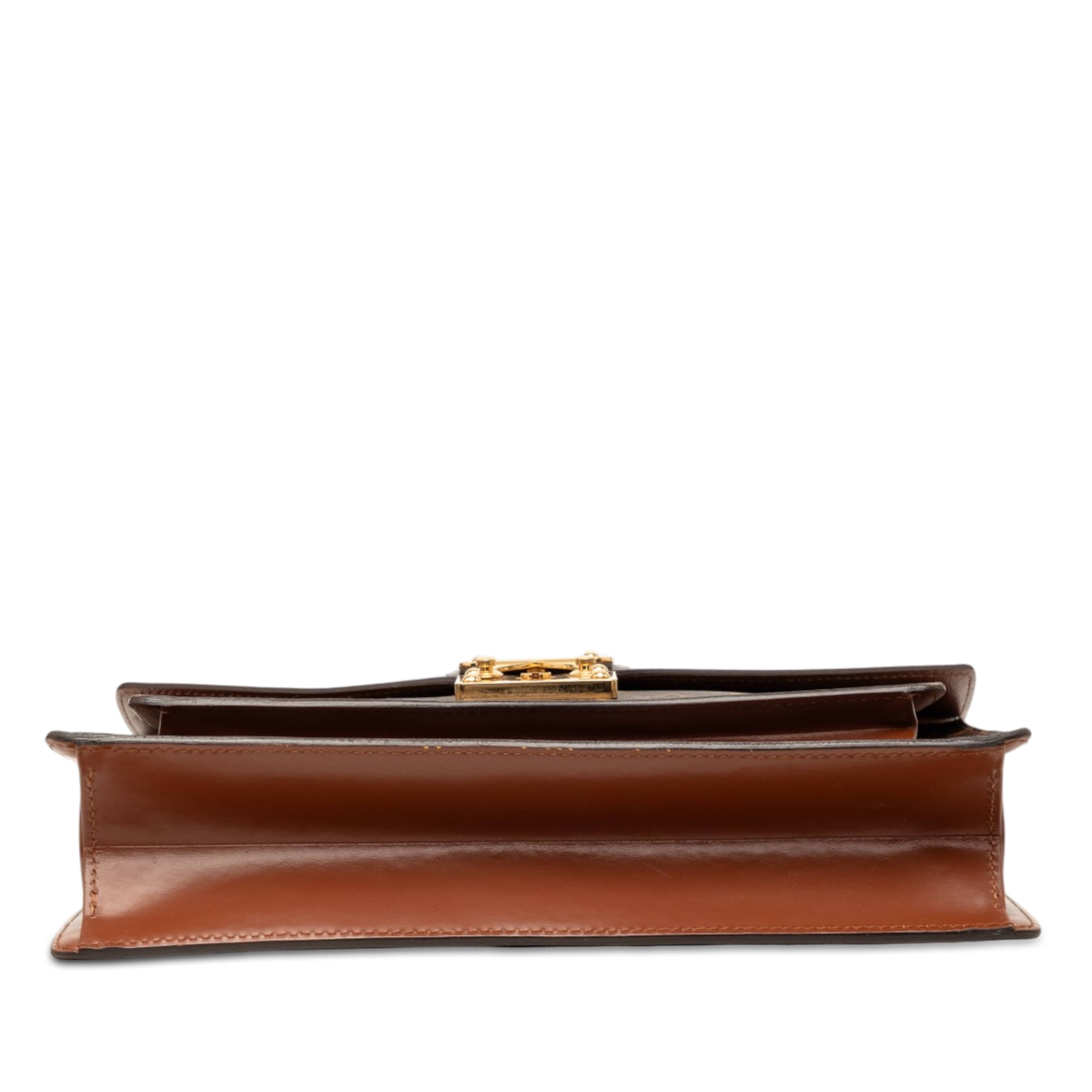 Louis Vuitton Monogram Monceau 28, från Luxclusif, i färgen brun. Klicka för att öppna bilden i stort format