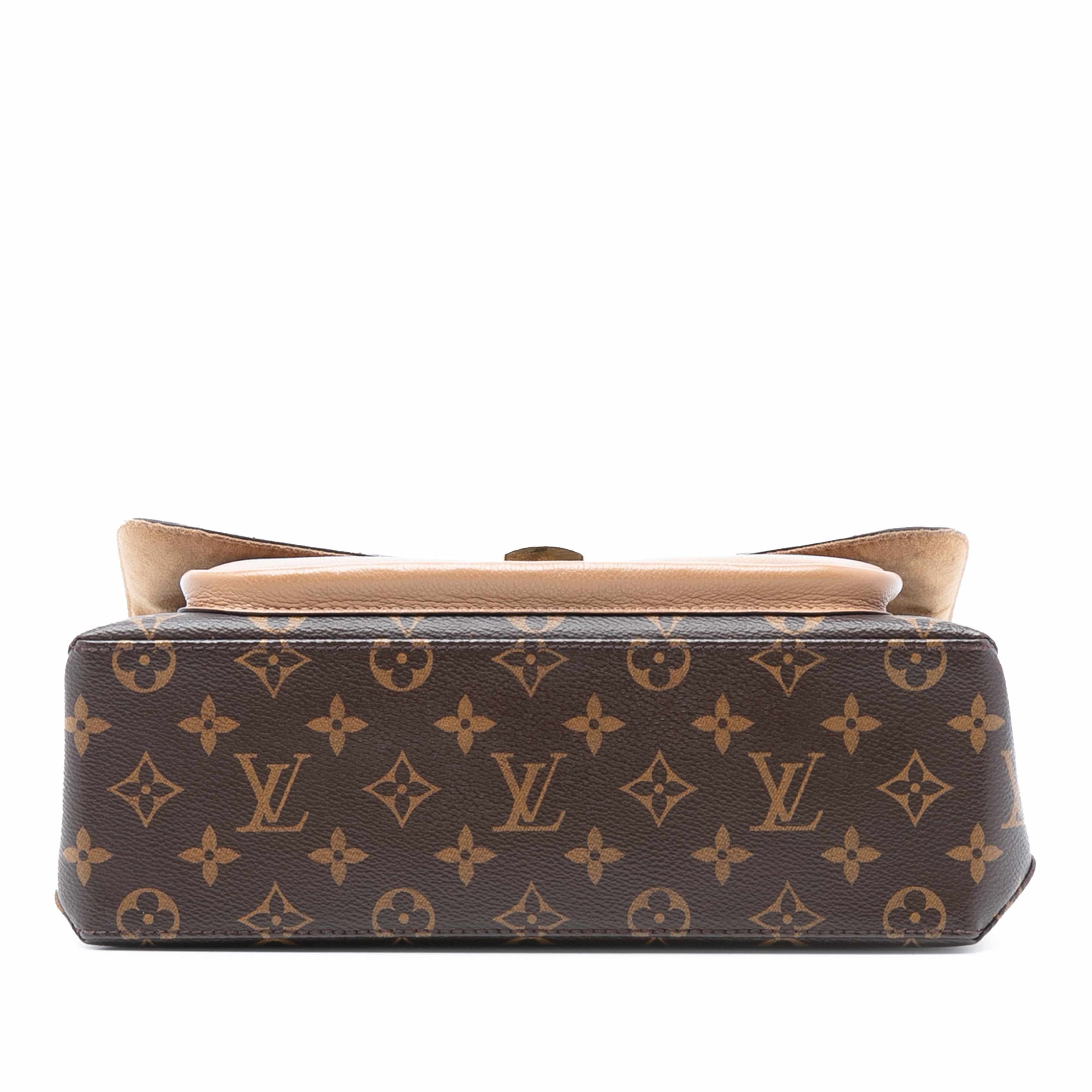Louis Vuitton Monogram Marignan, från Luxclusif, i färgen brun. Klicka för att öppna bilden i stort format
