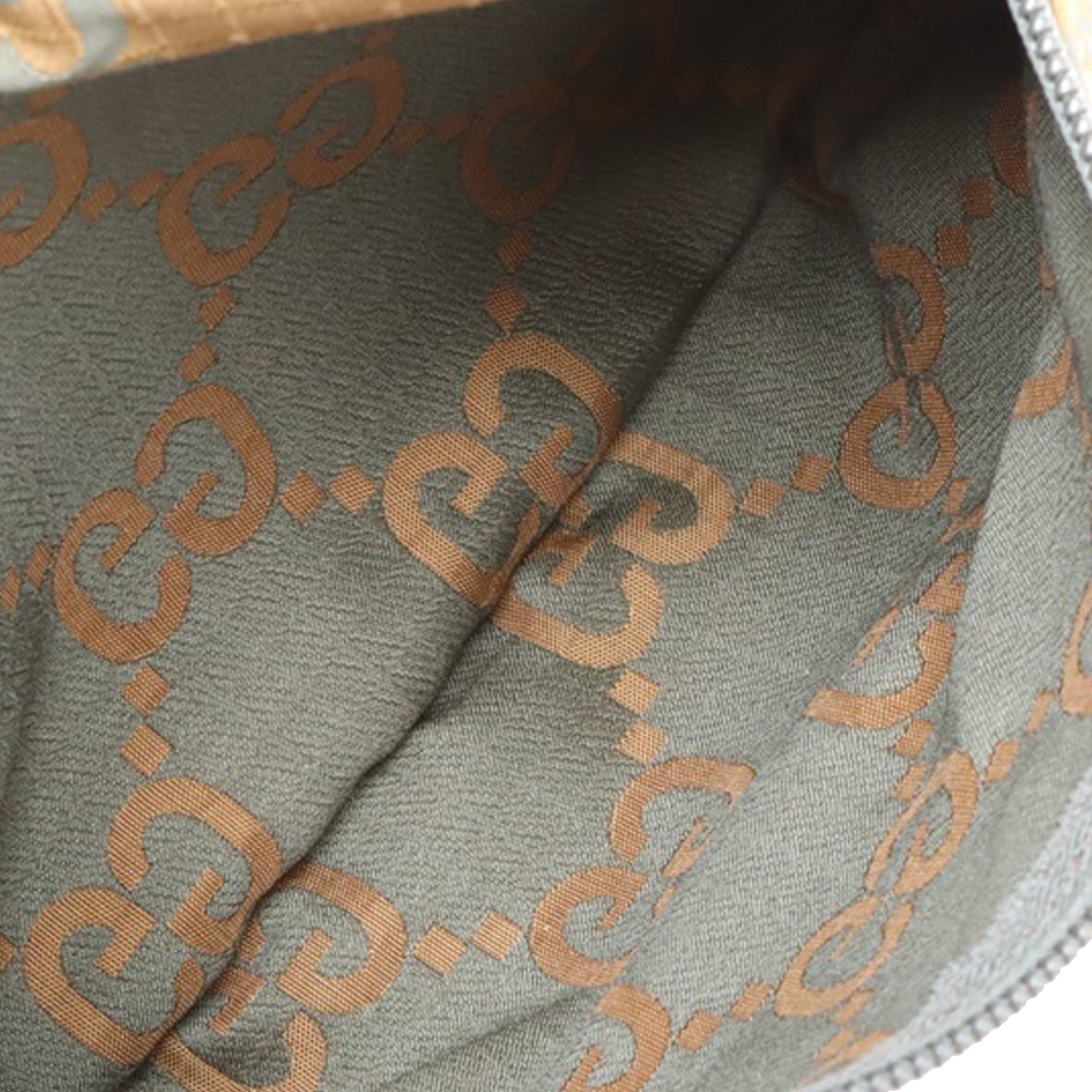 Gucci Gg Ripstop Nylon Belt Bag, från Luxclusif, i färgen khaki. Klicka för att öppna bilden i stort format