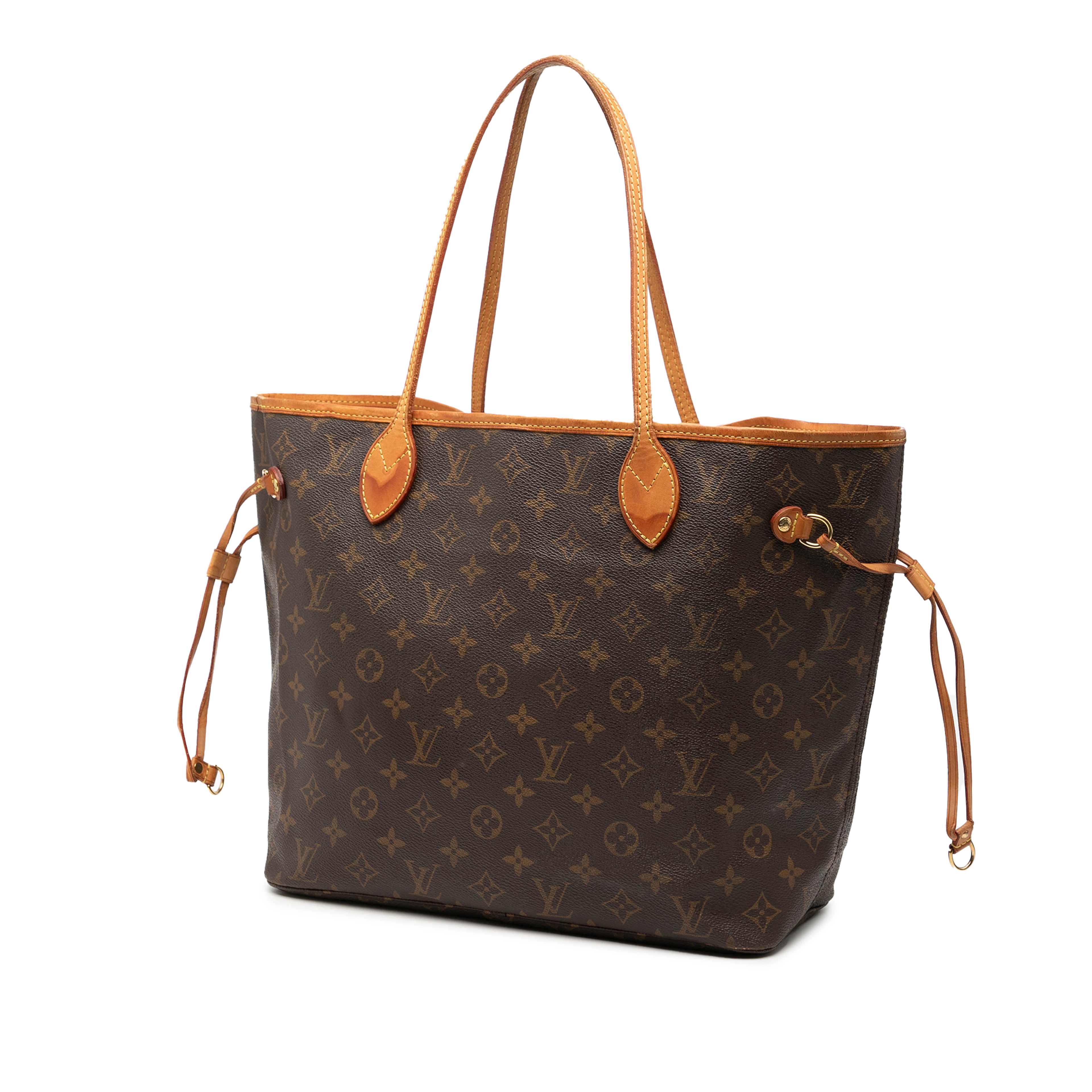 Louis Vuitton Monogram Neverfull Mm, från Luxclusif, i färgen brown. Klicka för att öppna bilden i stort format