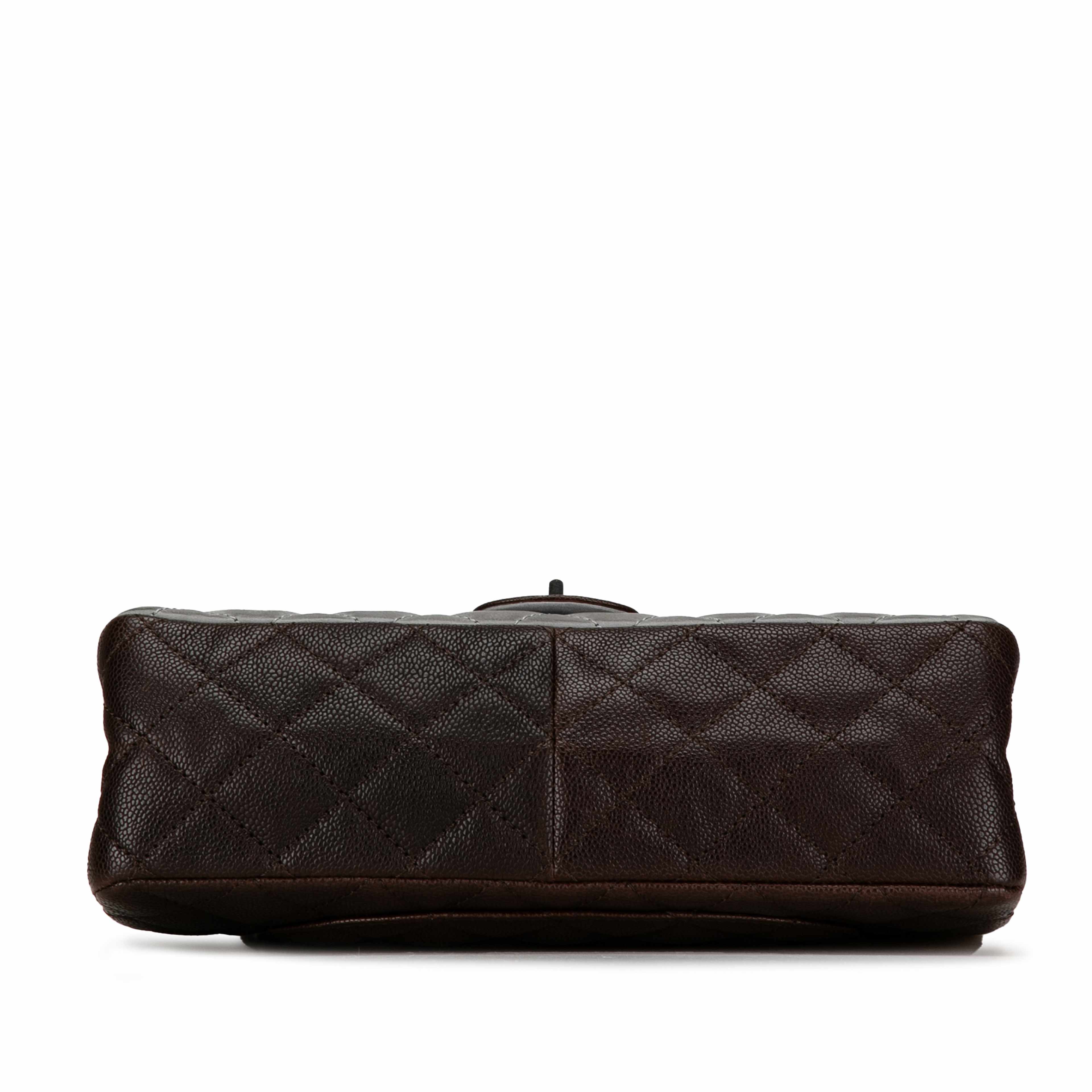Chanel Caviar And Iridescent Calfskin Reissue 2.55 Double Flap 226