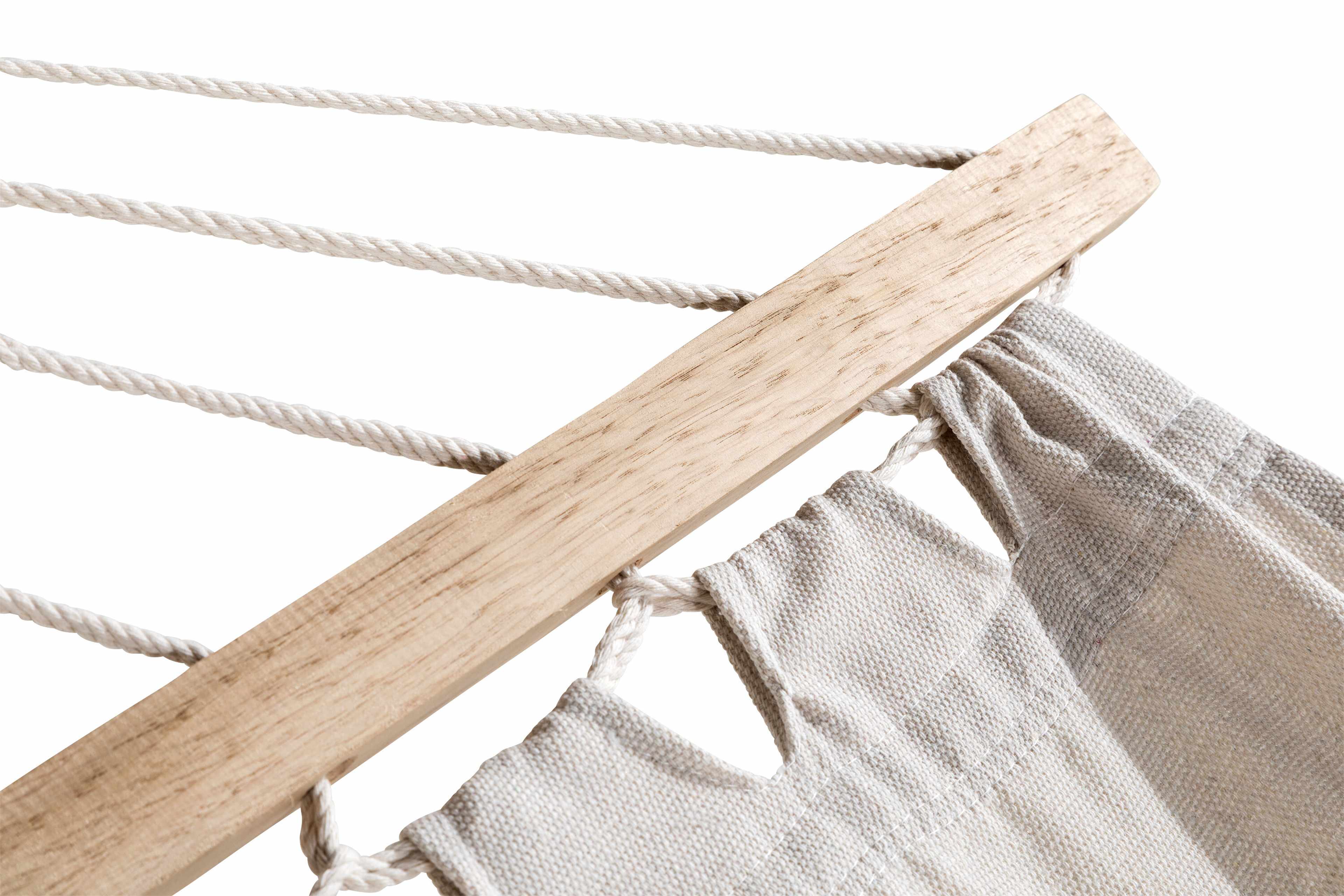 Hedvig Hammock, från Venture Home, i färgen nature,white. Klicka för att öppna bilden i stort format