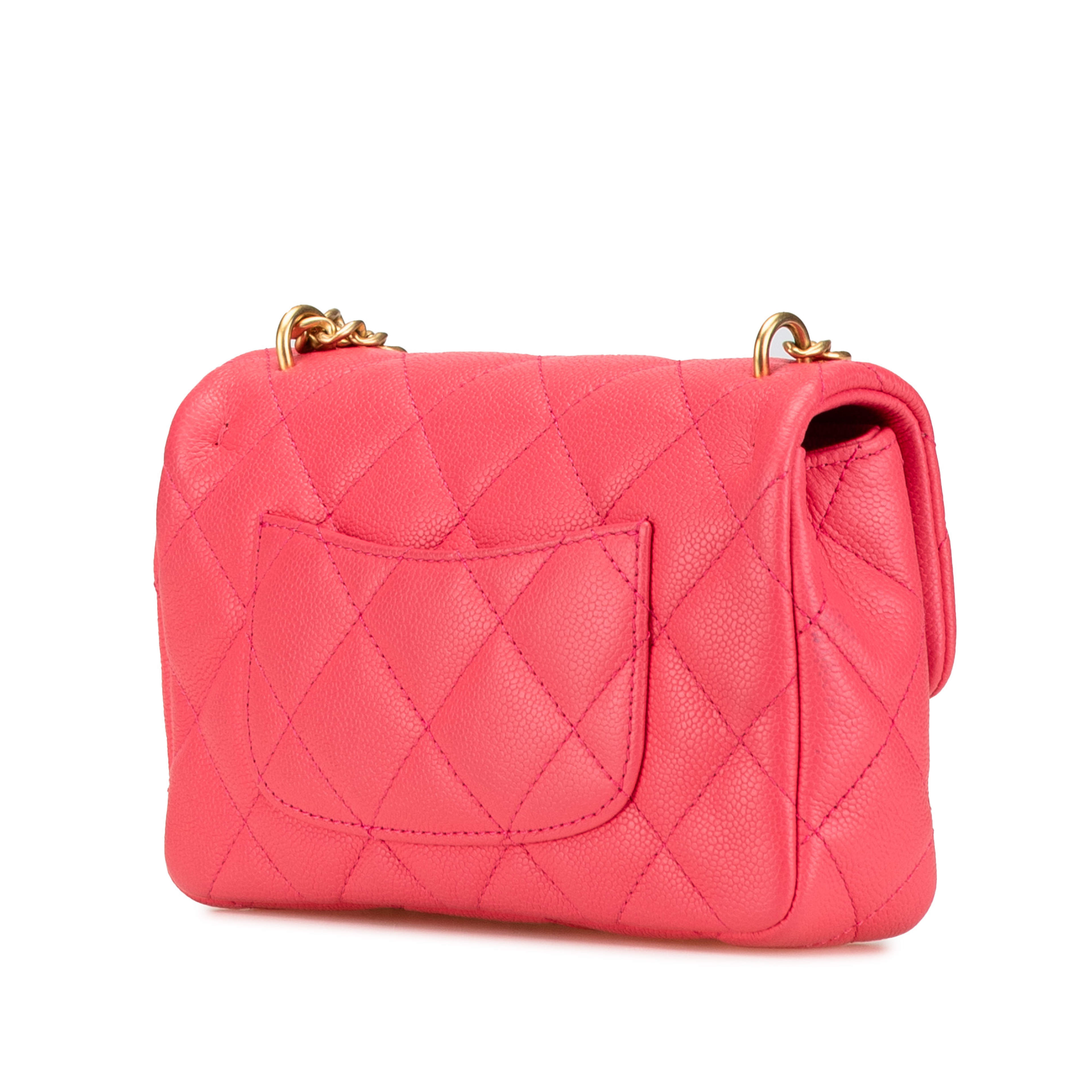 Chanel Mini Quilted Caviar Sweetheart Flap