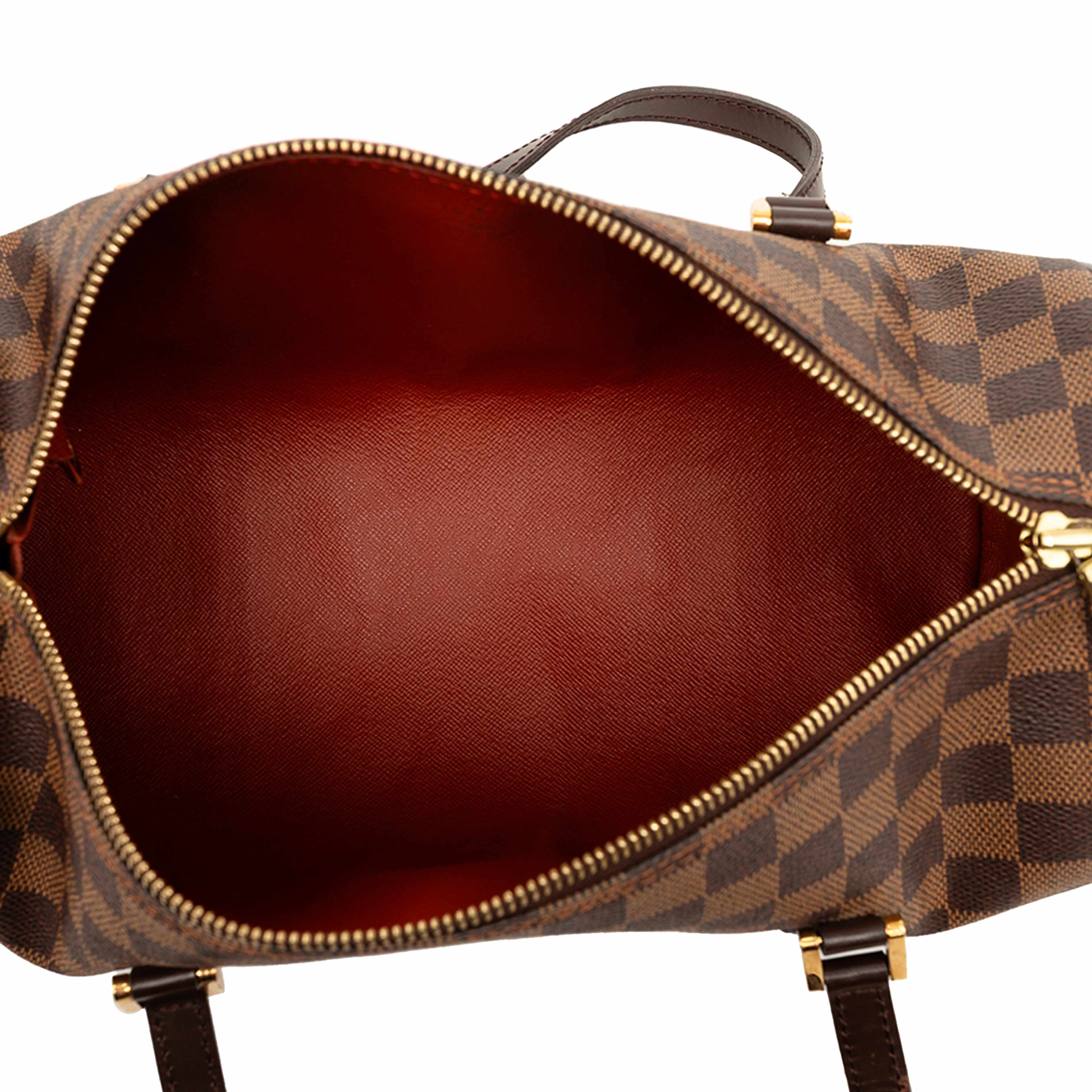 Louis Vuitton Damier Ebene Papillon 30, från Luxclusif, i färgen brown. Klicka för att öppna bilden i stort format