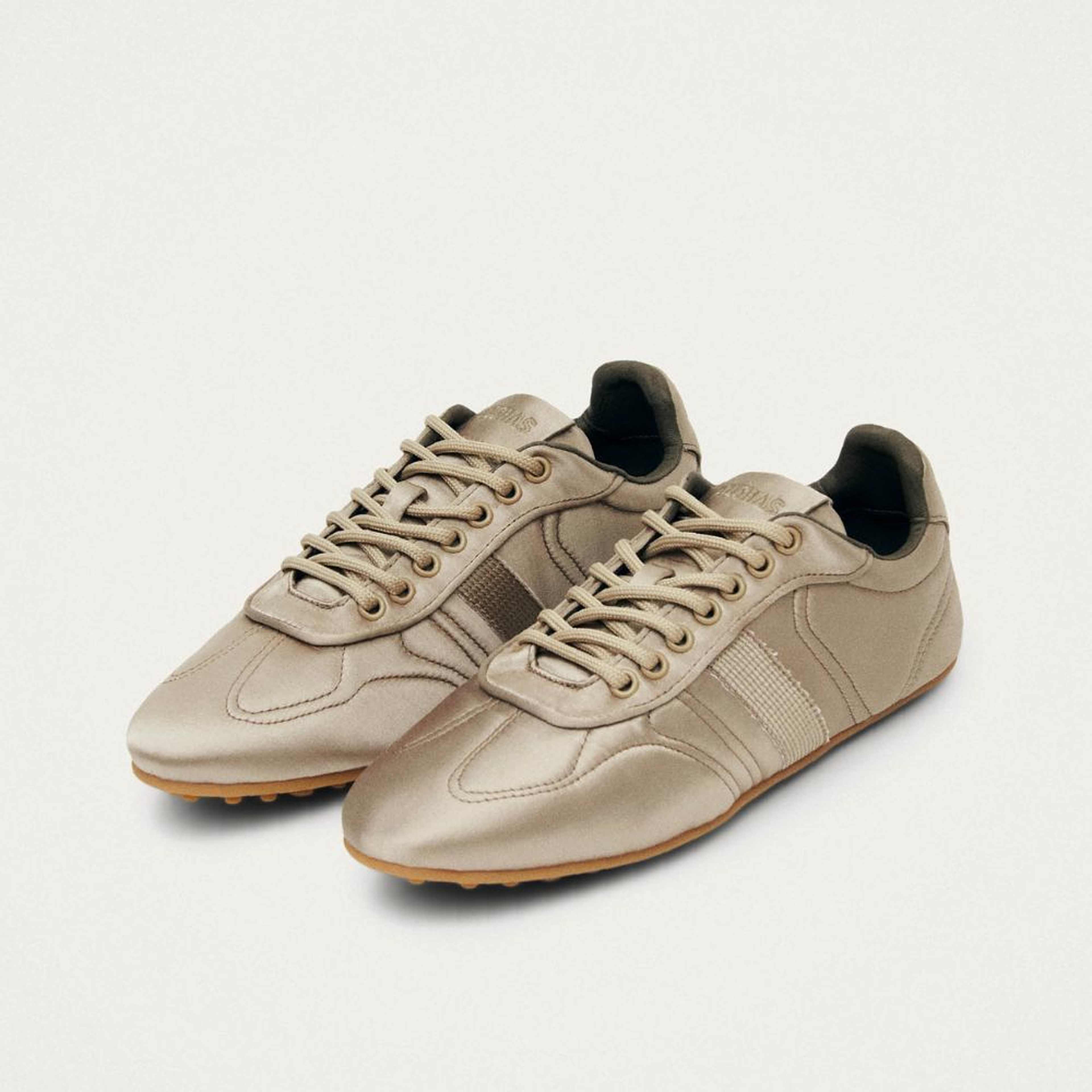 Tb.69 Rife Sheen Taupe Vegan Sneakers