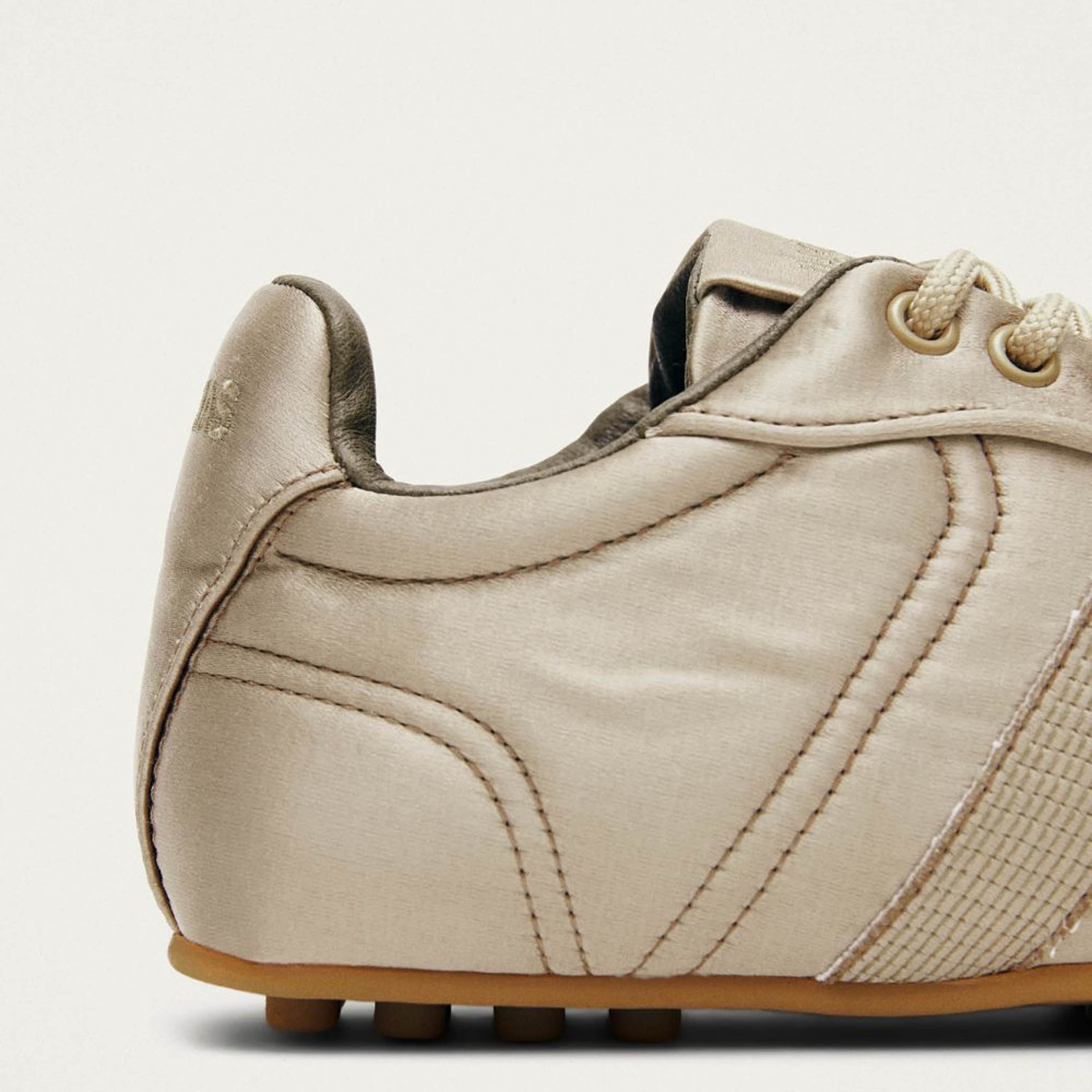 Tb.69 Rife Sheen Taupe Vegan Sneakers