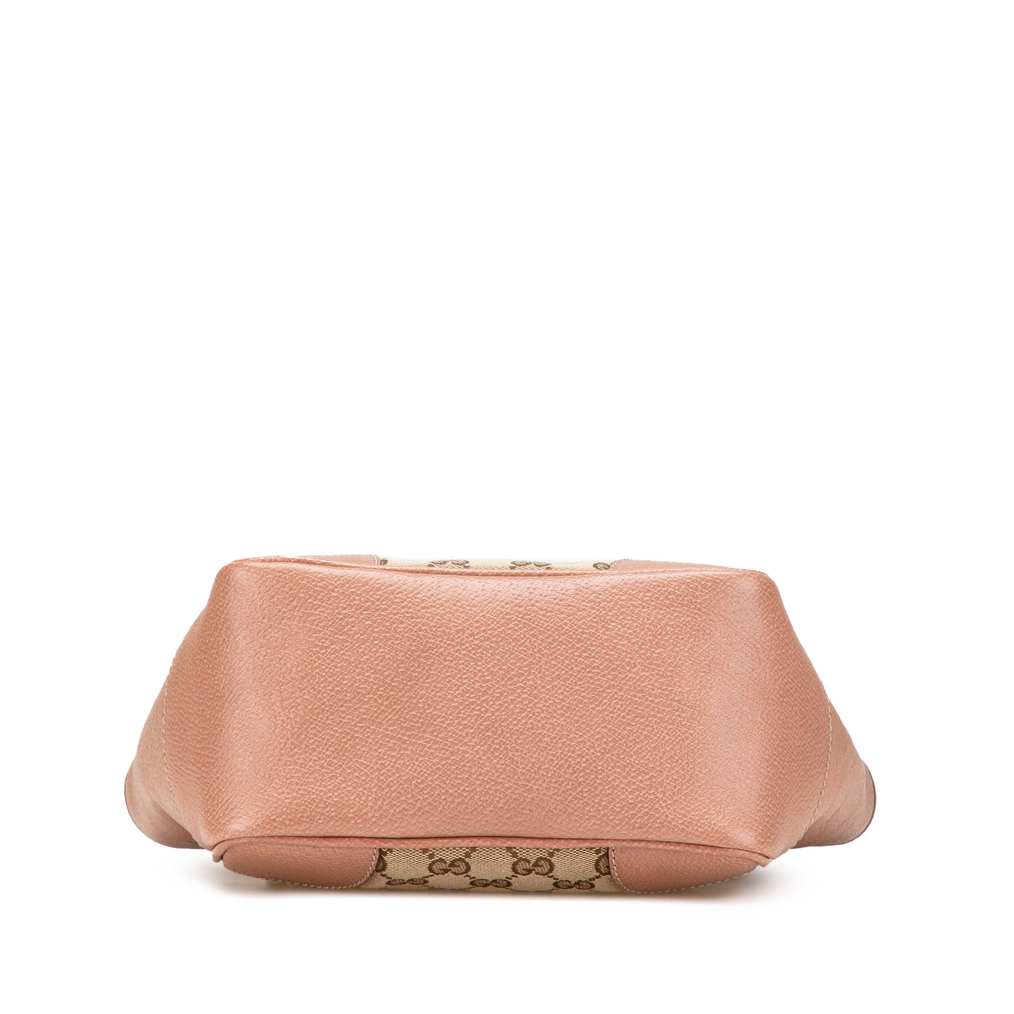 Gucci Small Gg Canvas Bree Satchel, från Luxclusif, i färgen beige. Klicka för att öppna bilden i stort format