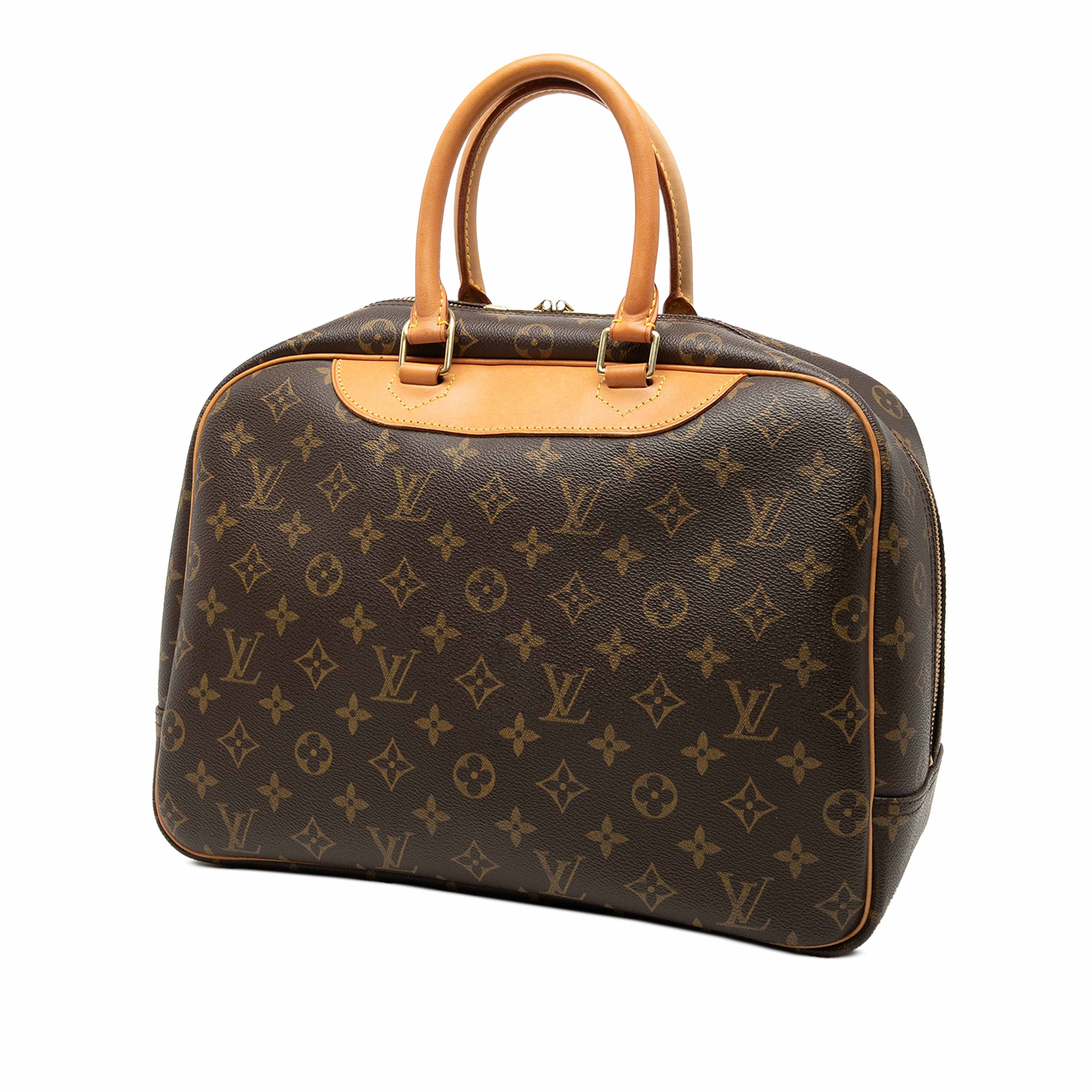 Louis Vuitton Monogram Deauville, från Luxclusif, i färgen brown. Klicka för att öppna bilden i stort format