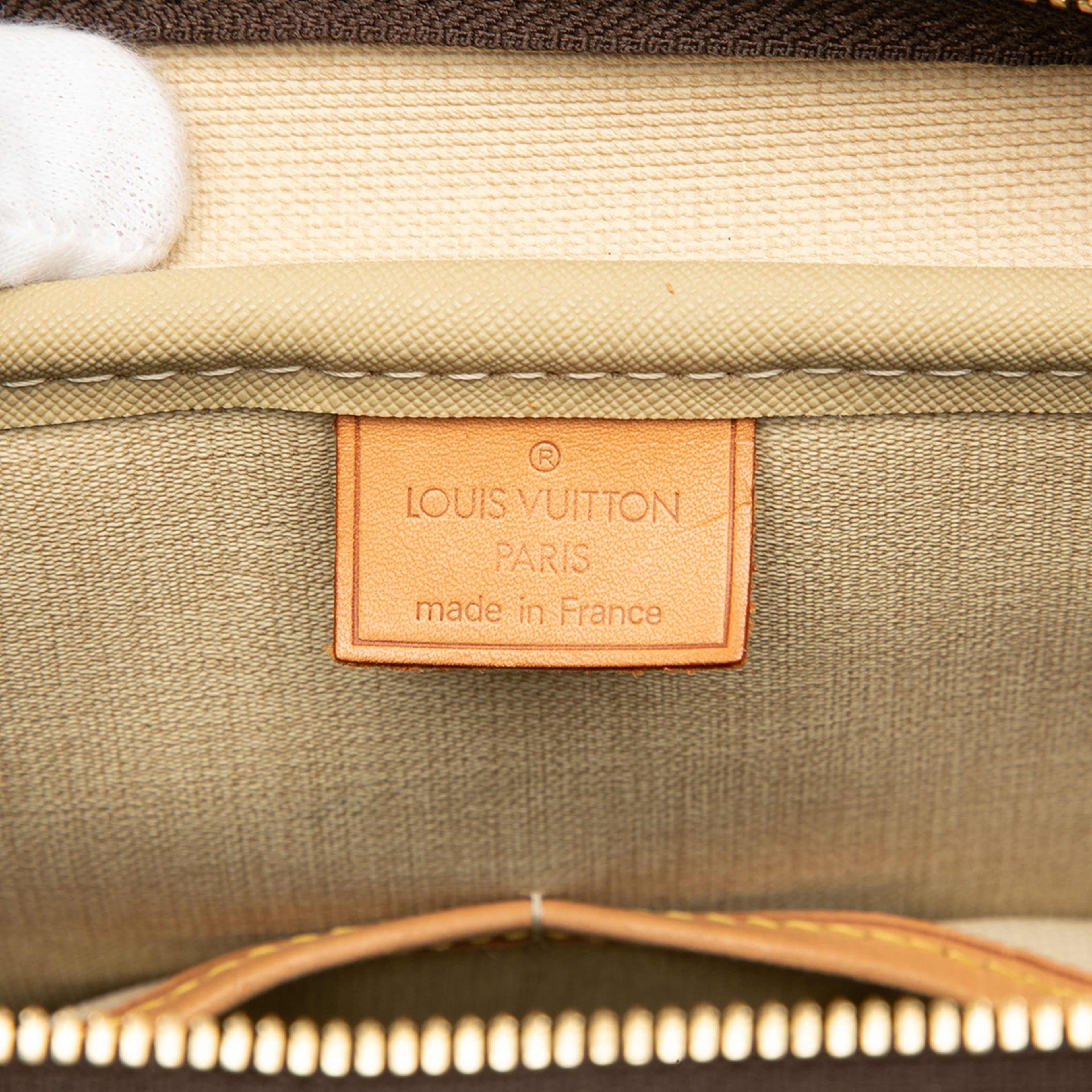 Louis Vuitton Monogram Deauville, från Luxclusif, i färgen brown. Klicka för att öppna bilden i stort format