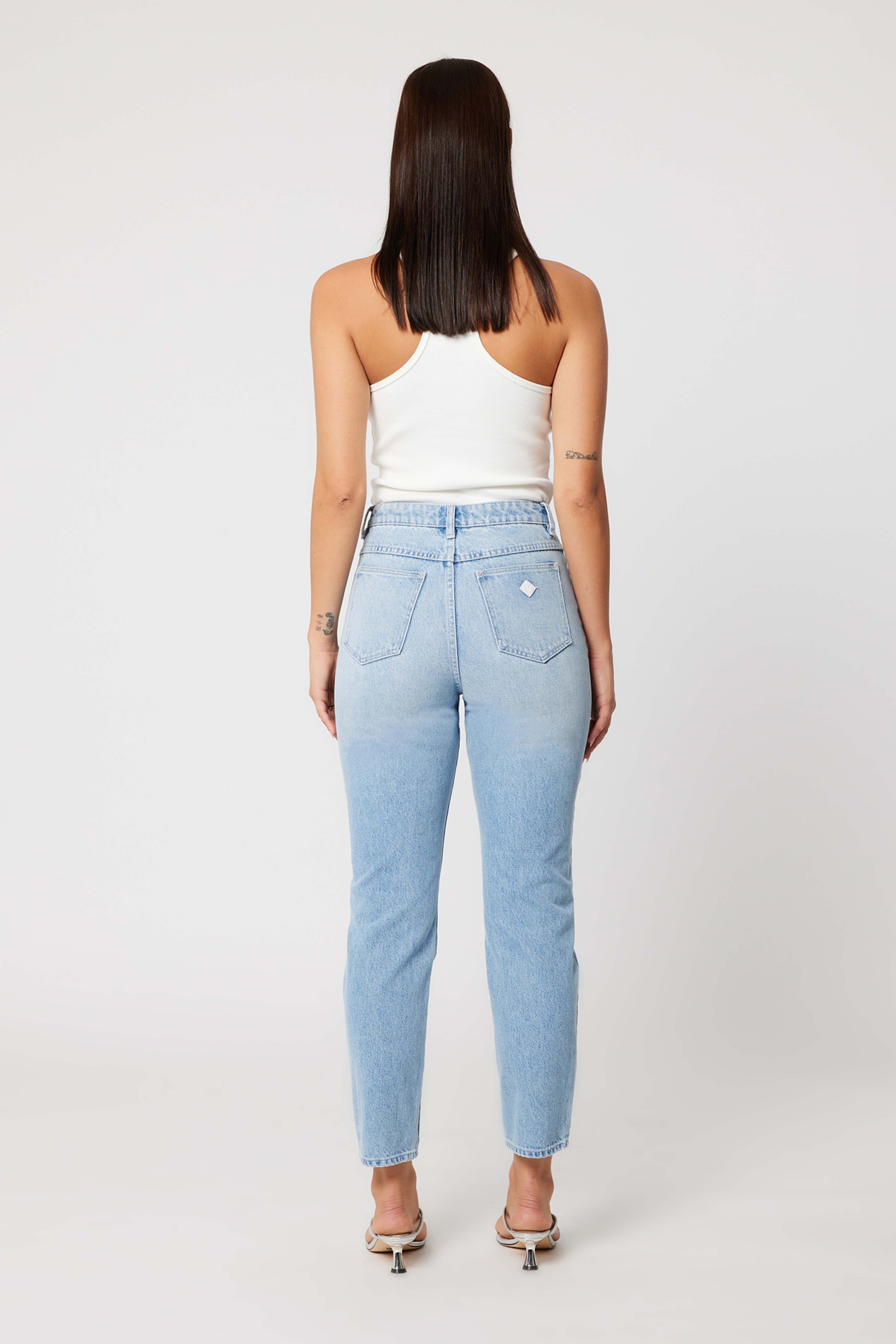 94 High Slim Gia Light Vintage Blue