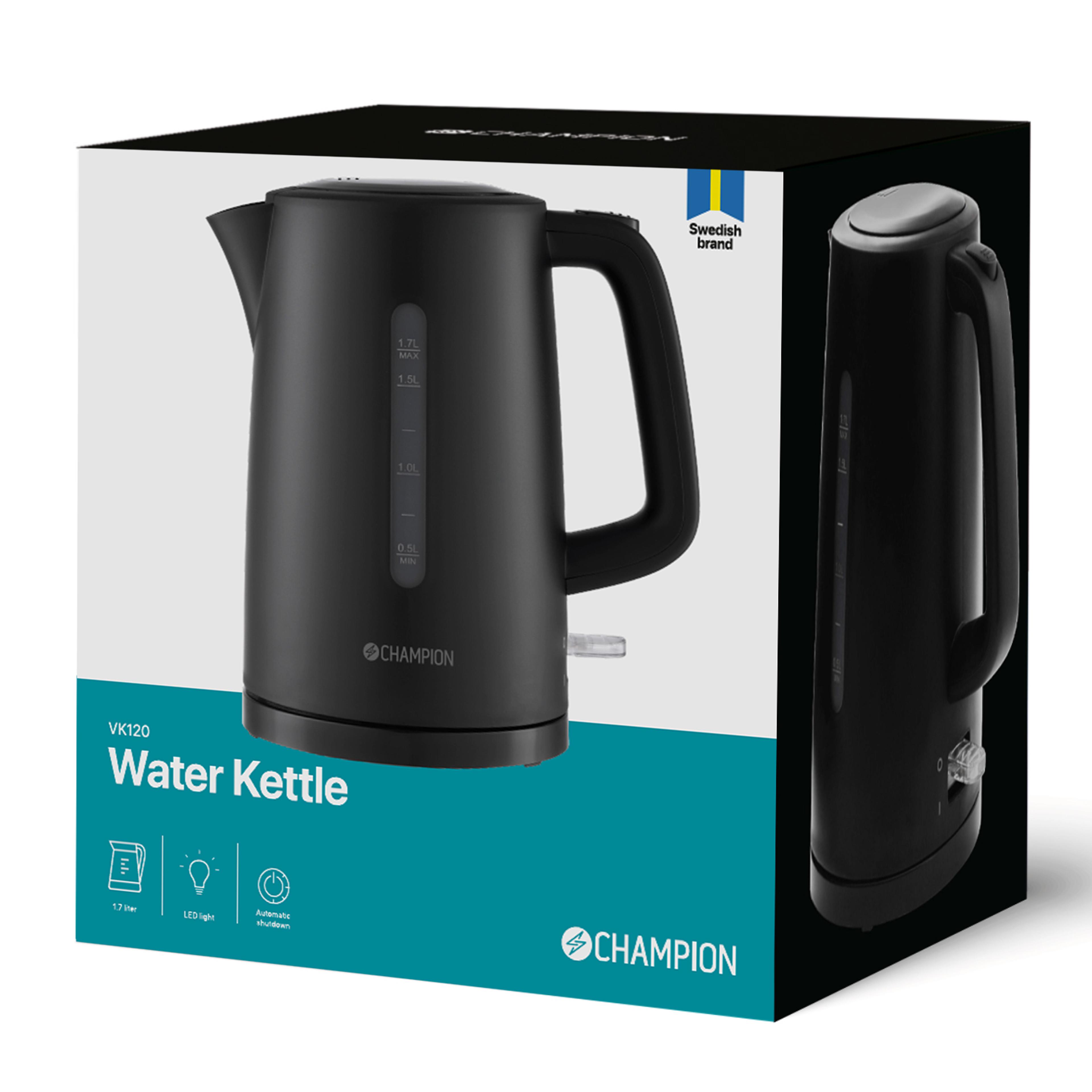 Vattenkokare 1,7l