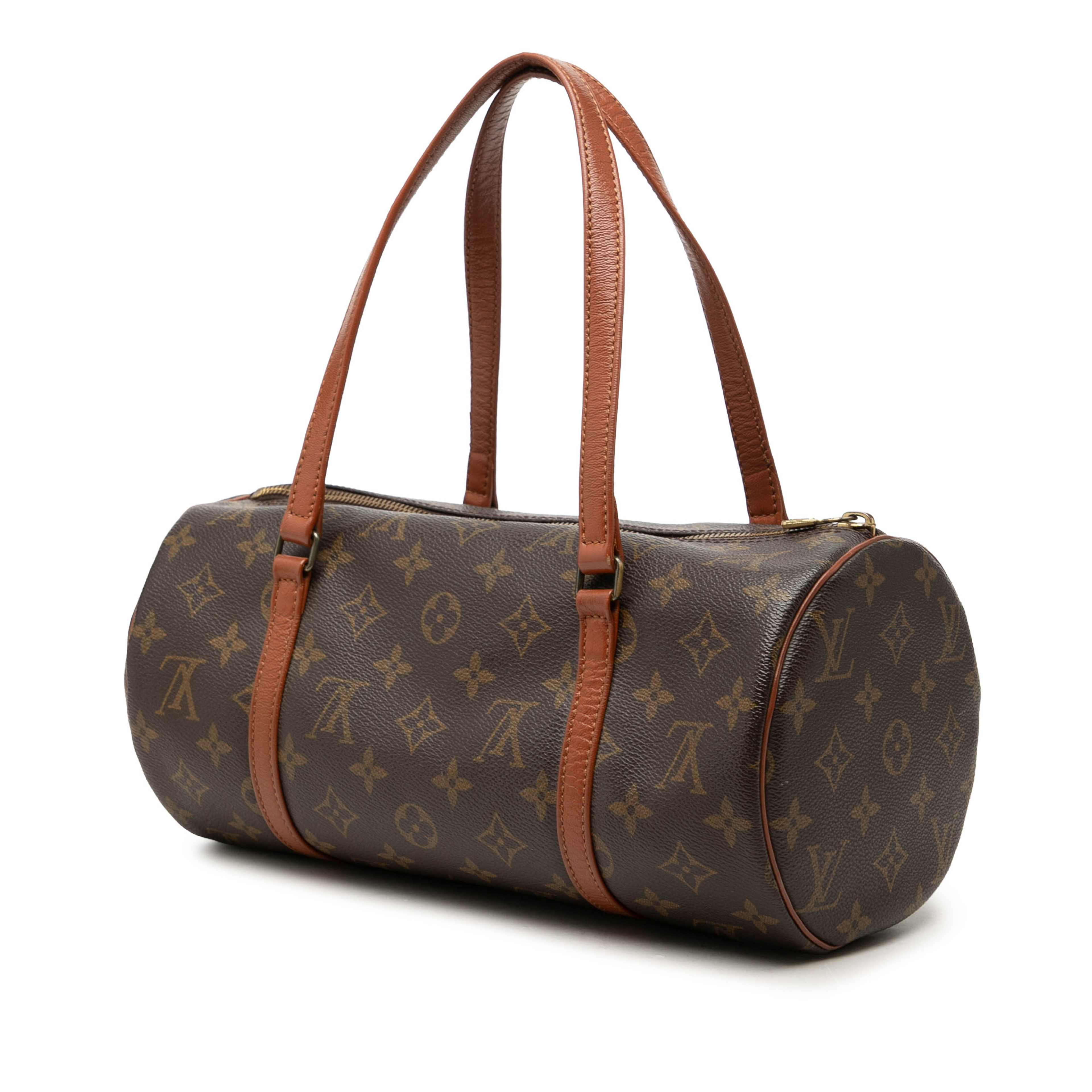 Louis Vuitton Monogram Papillon 30, från Luxclusif, i färgen brun. Klicka för att öppna bilden i stort format
