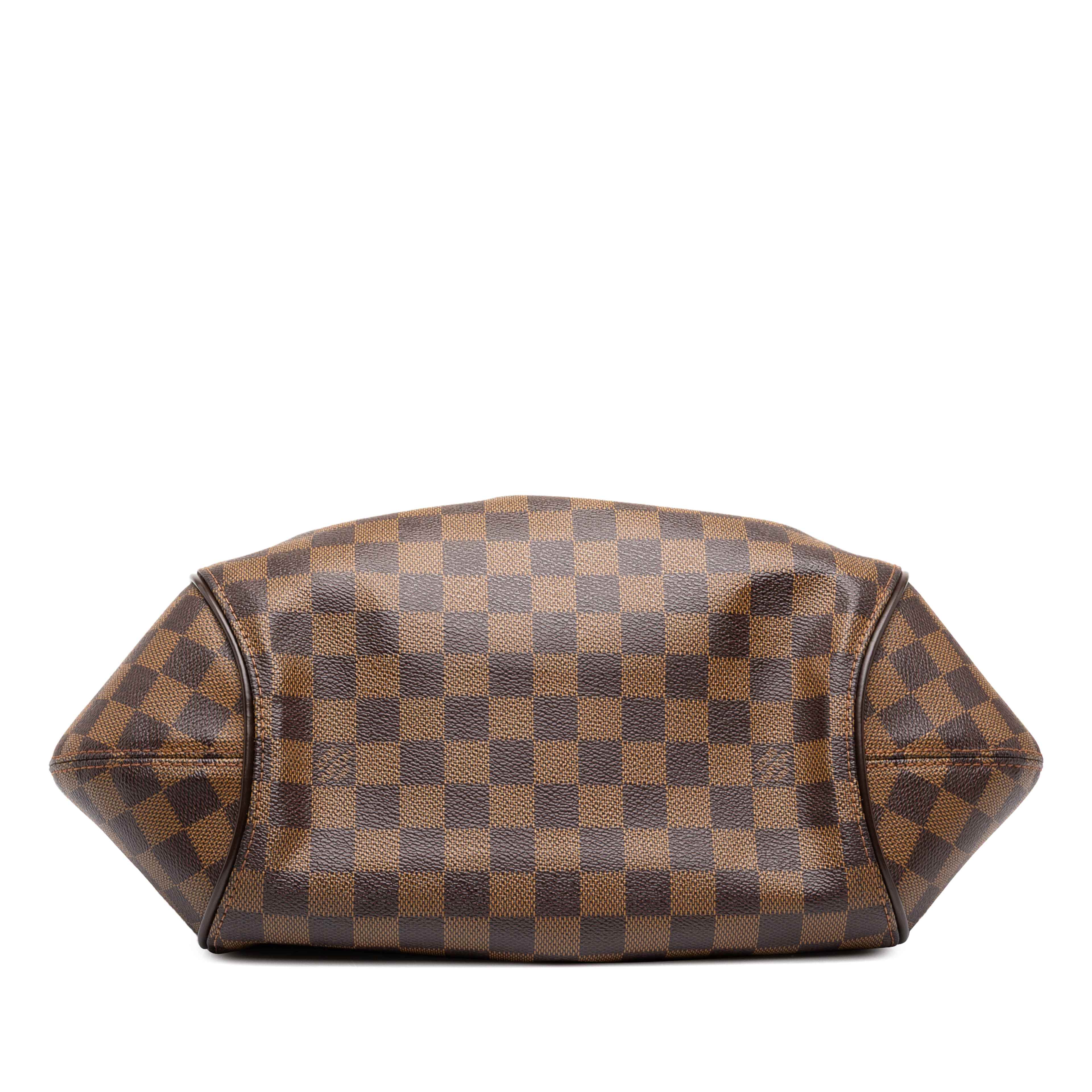 Louis Vuitton Damier Ebene Sistina Pm, från Luxclusif, i färgen brun. Klicka för att öppna bilden i stort format