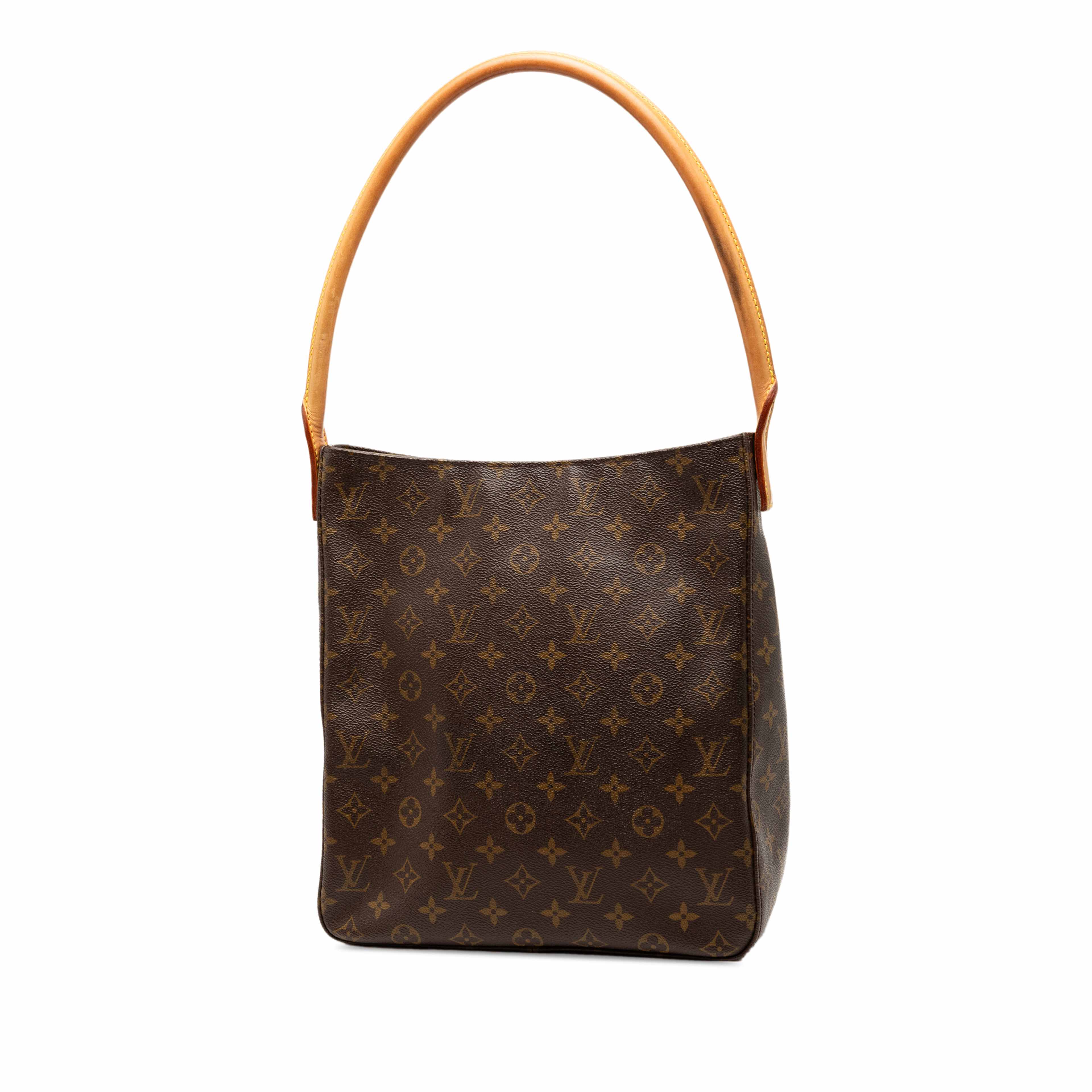 Louis Vuitton Monogram Looping Gm, från Luxclusif, i färgen brown. Klicka för att öppna bilden i stort format