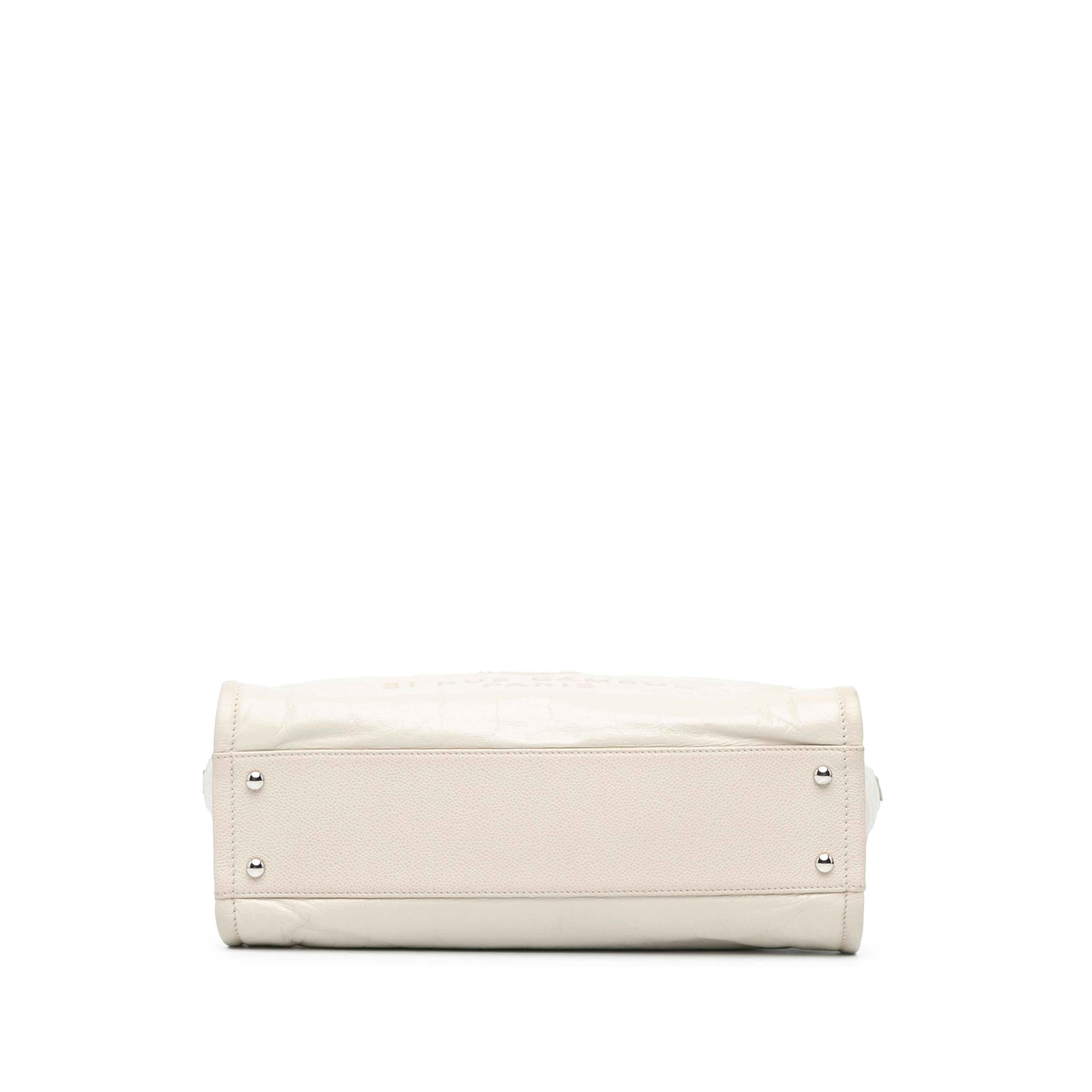 Chanel Small Glazed Calfskin Deauville Tote