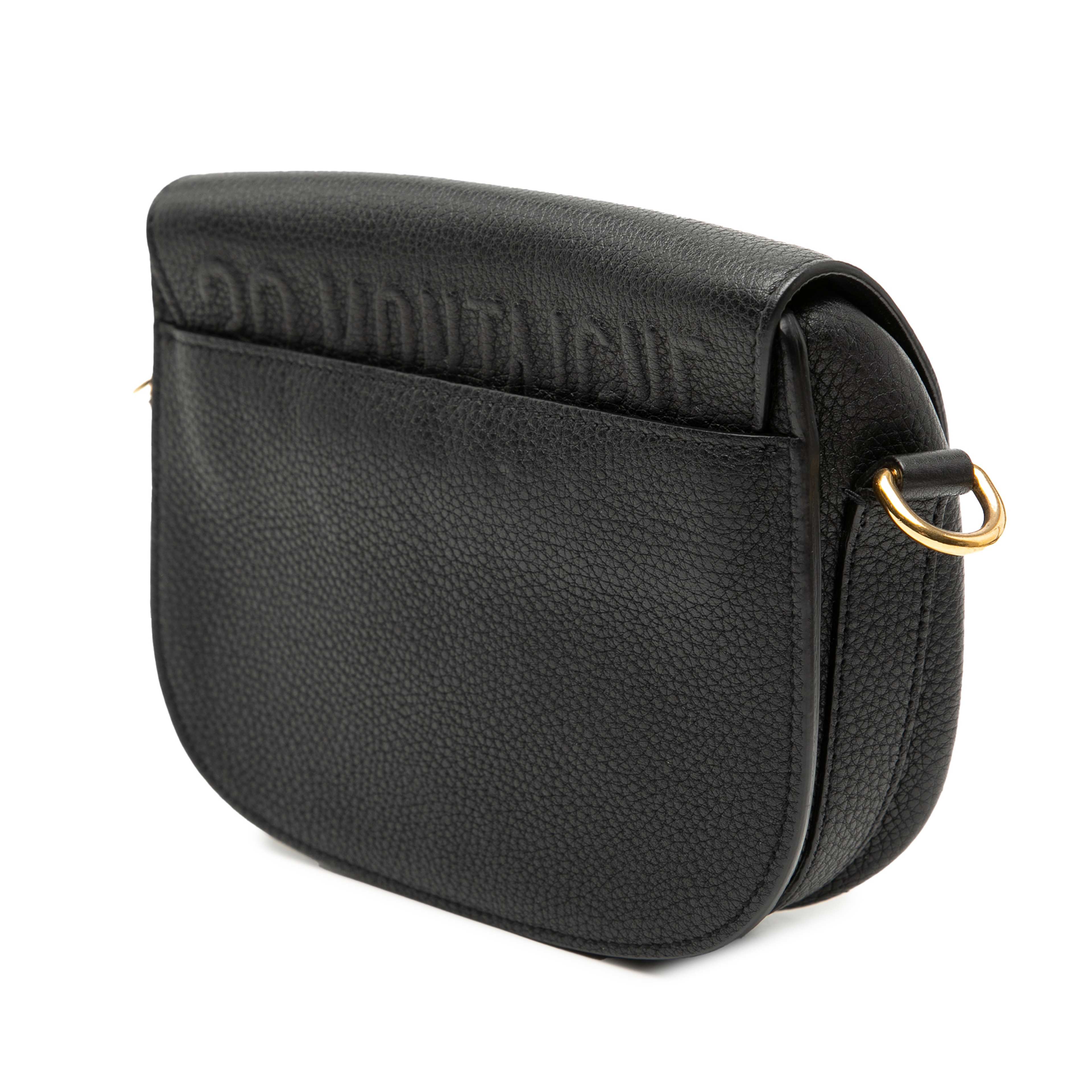 Dior Small Grained Calfskin Bobby Crossbody, från Luxclusif, i färgen black. Klicka för att öppna bilden i stort format