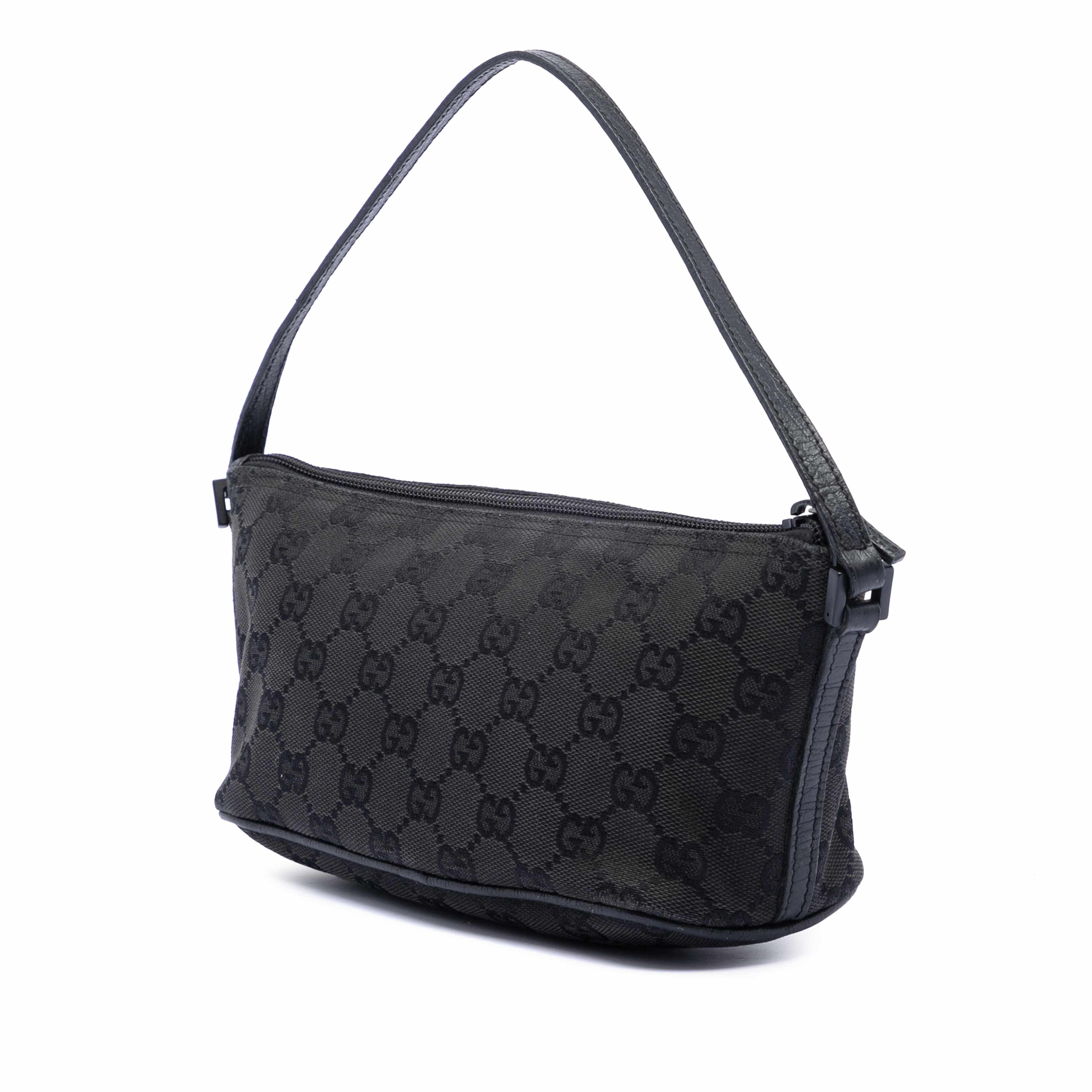 Gucci Gg Canvas Boat, från Luxclusif, i färgen black. Klicka för att öppna bilden i stort format