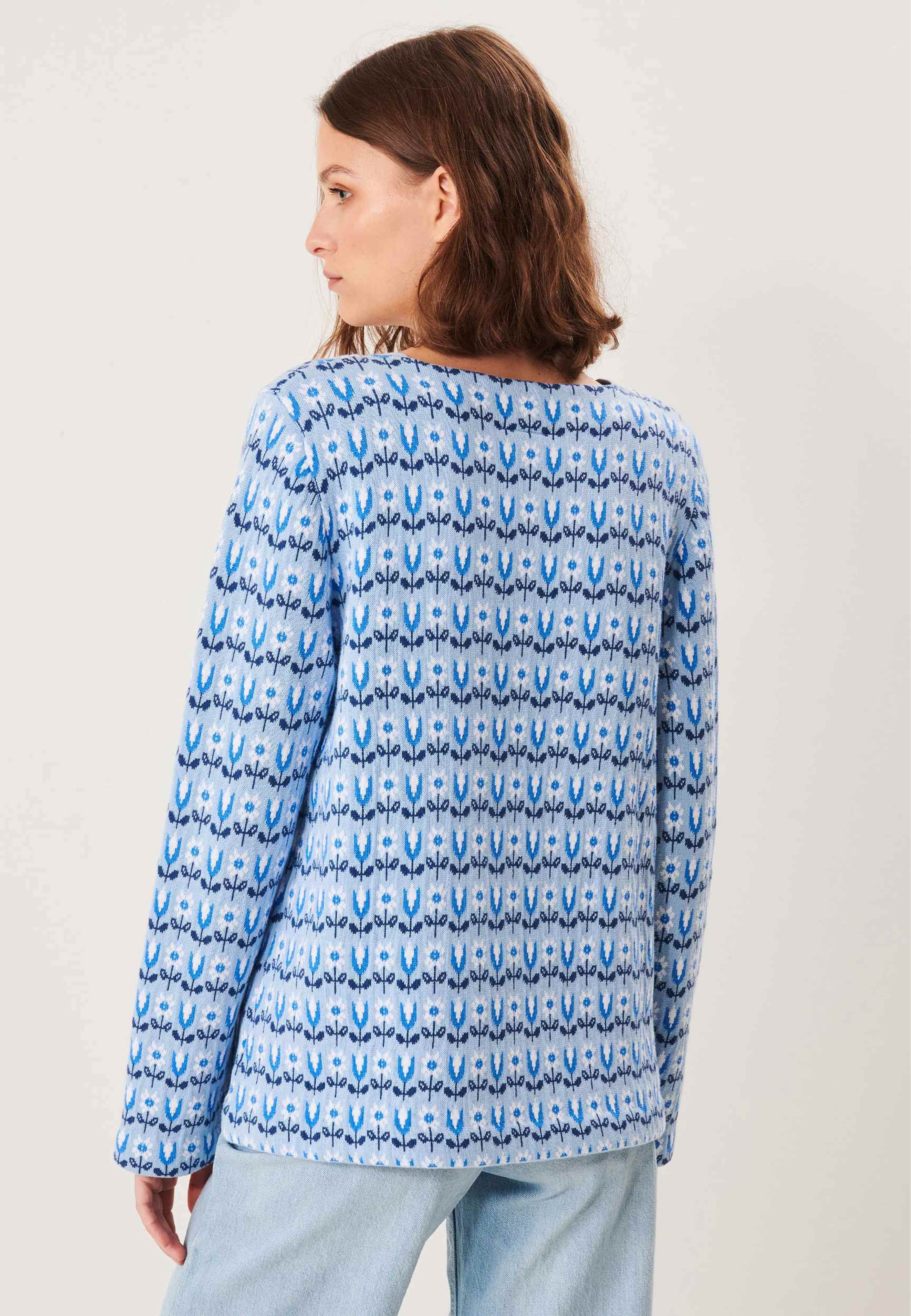 Tulipe Jumper, från Jumperfabriken, i färgen blue. Klicka för att öppna bilden i stort format