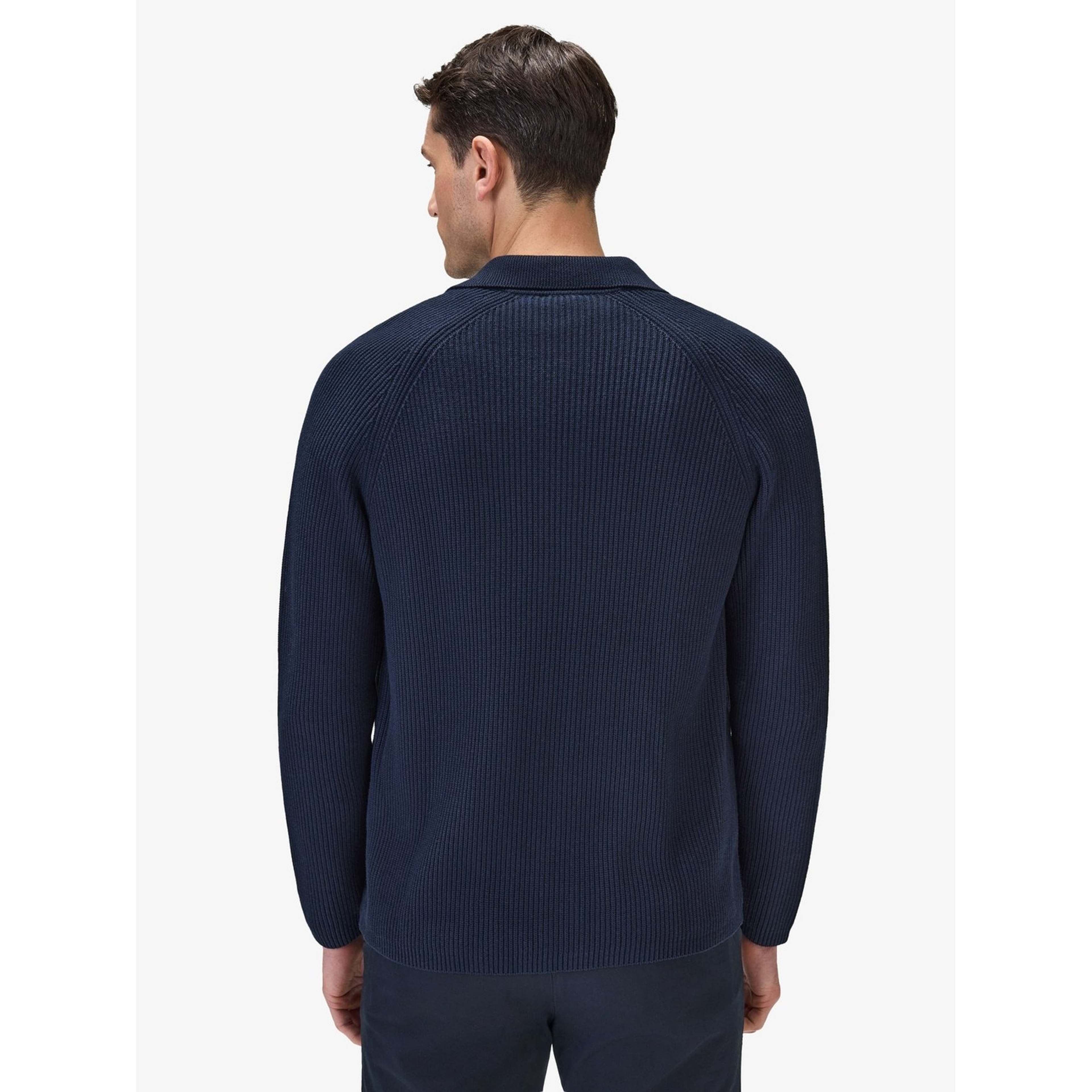 Cotton Rib Knitted Cardigan (milo)