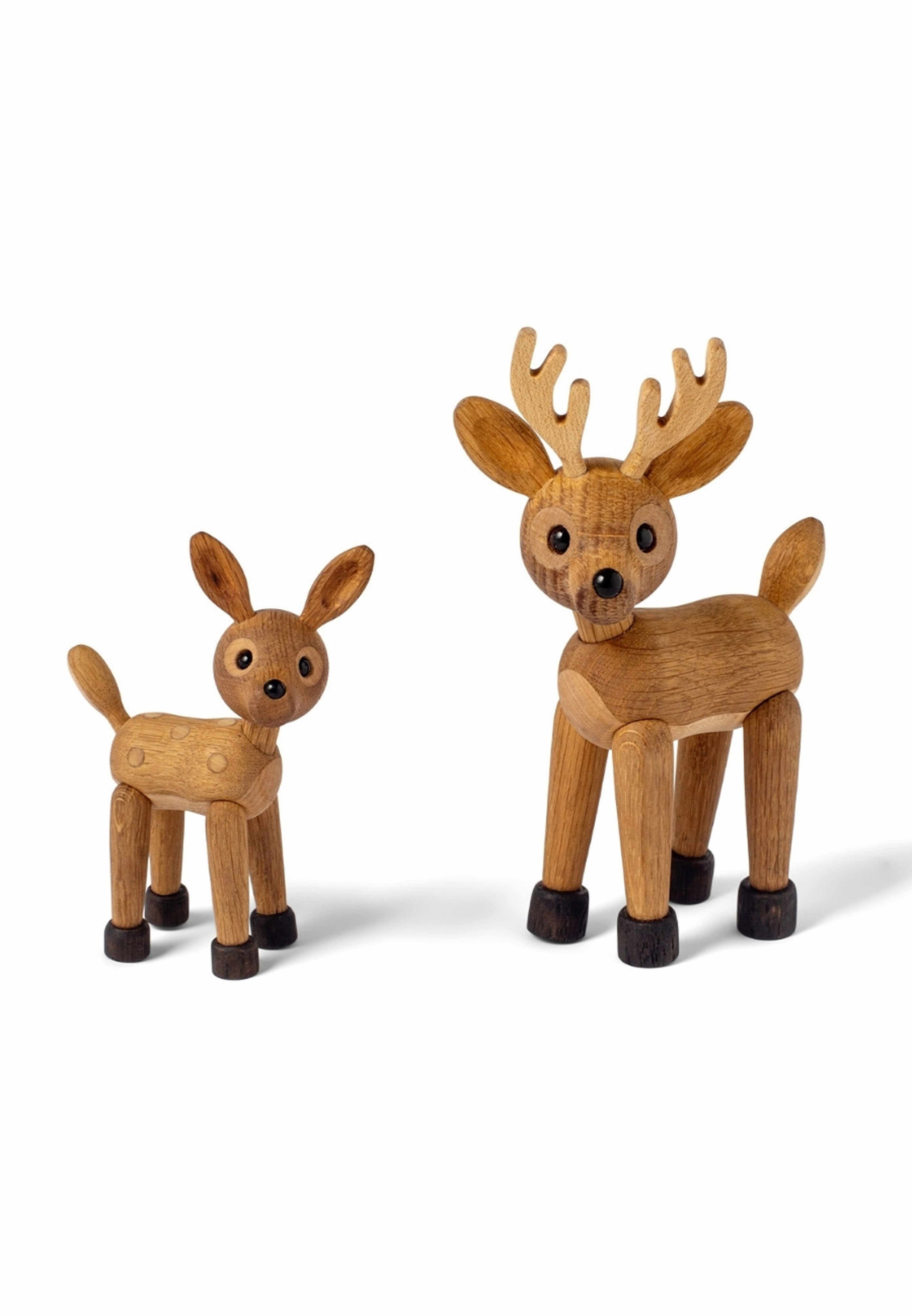 Spirit Rådjur Trädekoration 19 Cm Ek/lönn