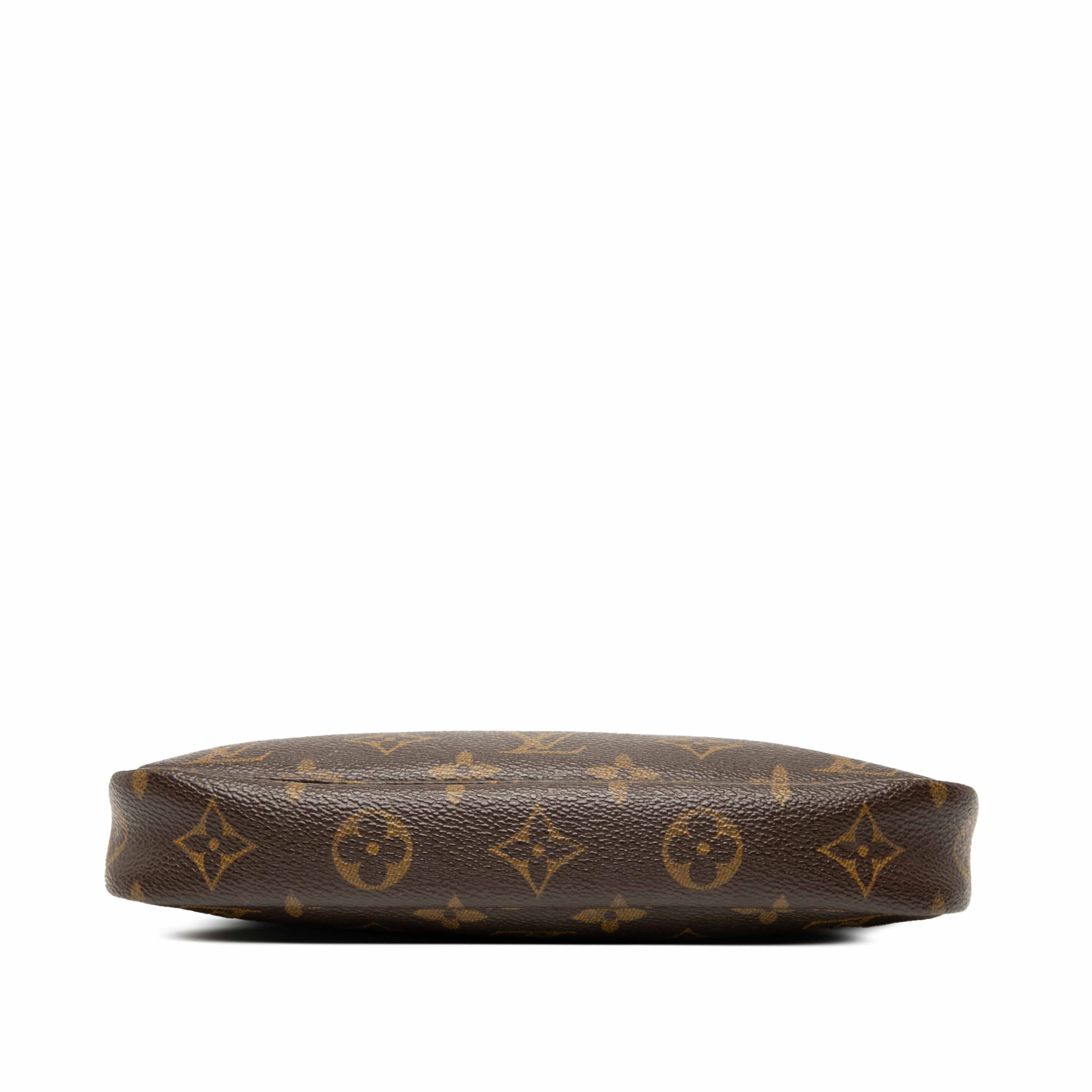 Louis Vuitton Monogram Pochette Accessoires, från Luxclusif, i färgen brown. Klicka för att öppna bilden i stort format