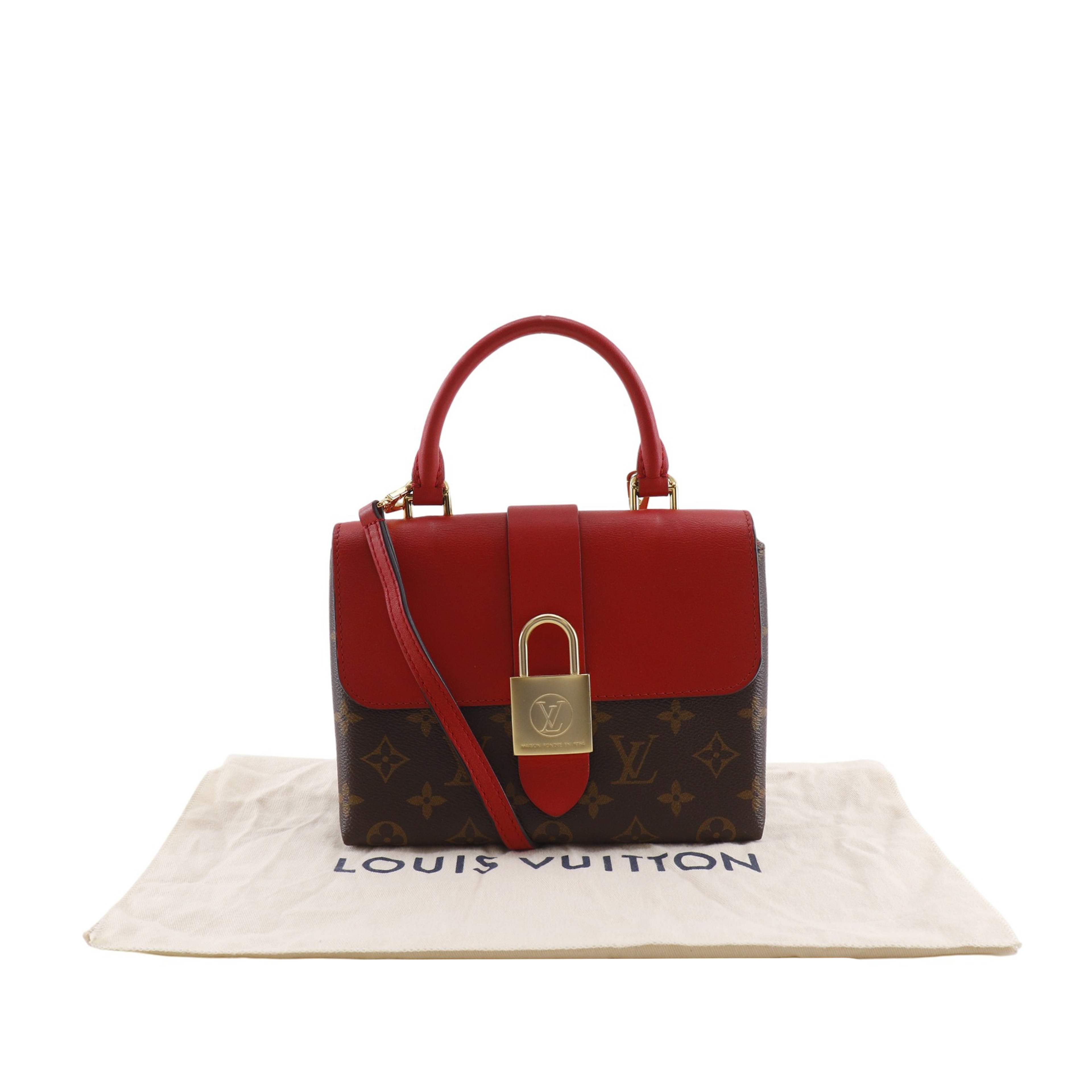 Louis Vuitton Monogram Locky Bb, från Luxclusif, i färgen brun. Klicka för att öppna bilden i stort format