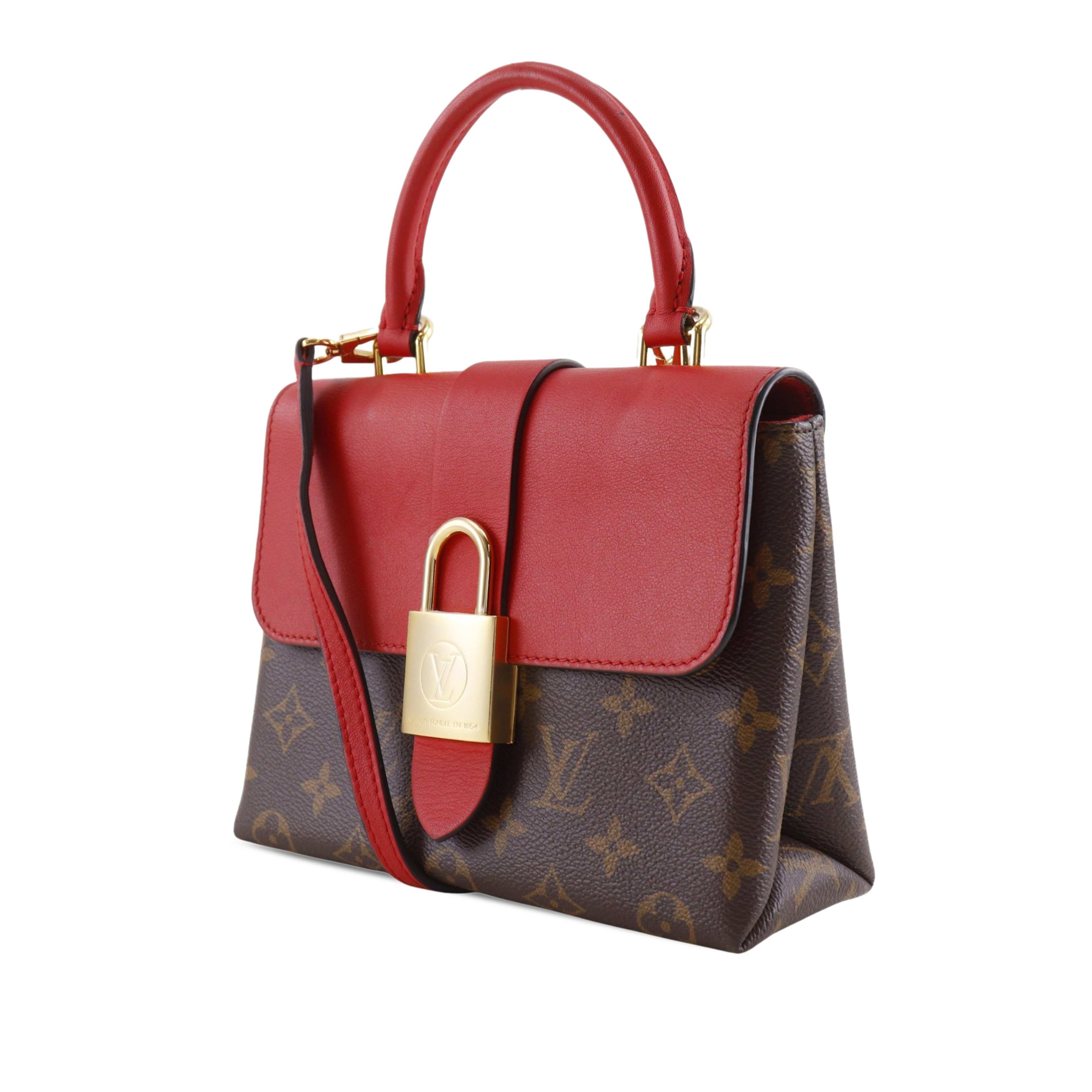 Louis Vuitton Monogram Locky Bb, från Luxclusif, i färgen brun. Klicka för att öppna bilden i stort format