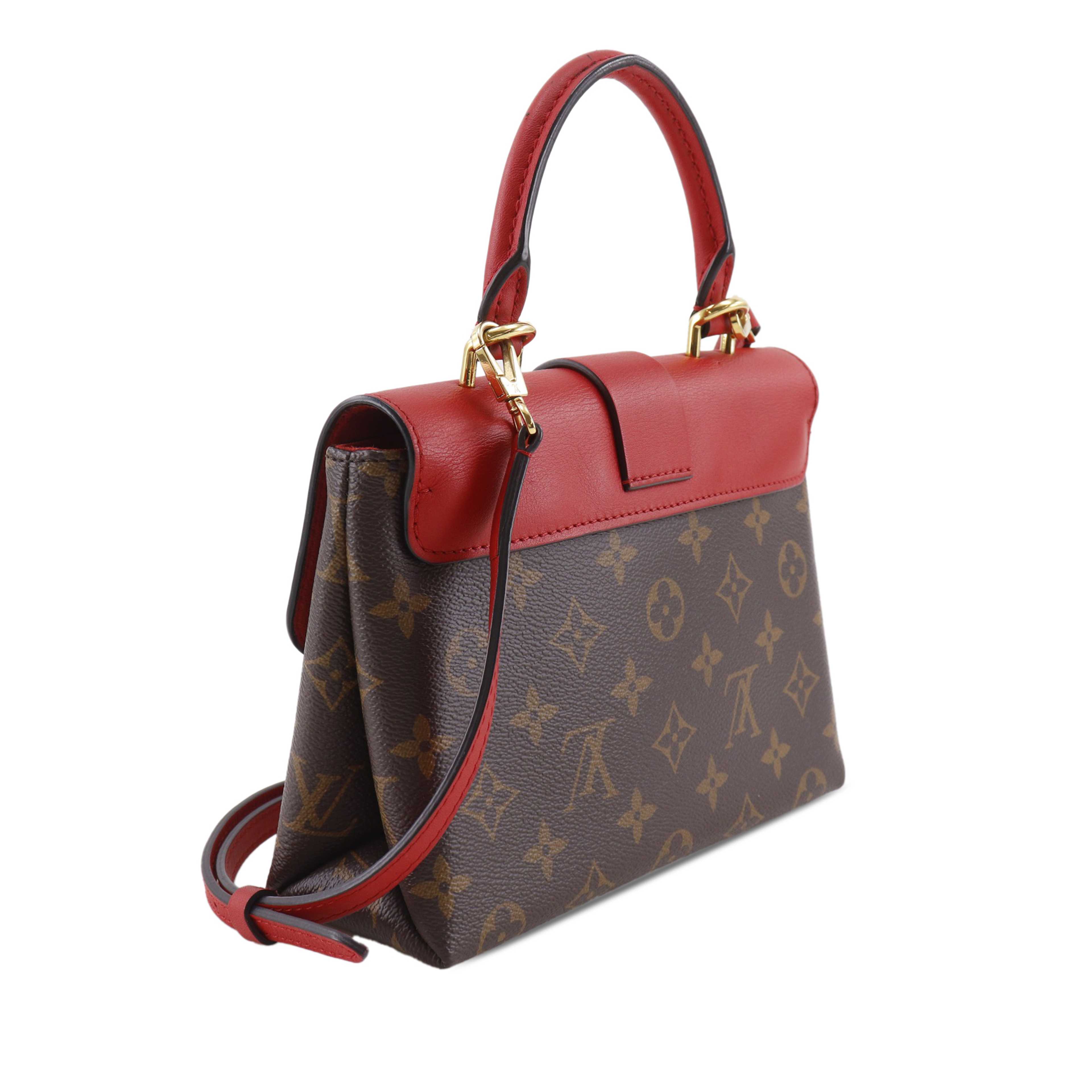 Louis Vuitton Monogram Locky Bb, från Luxclusif, i färgen brun. Klicka för att öppna bilden i stort format