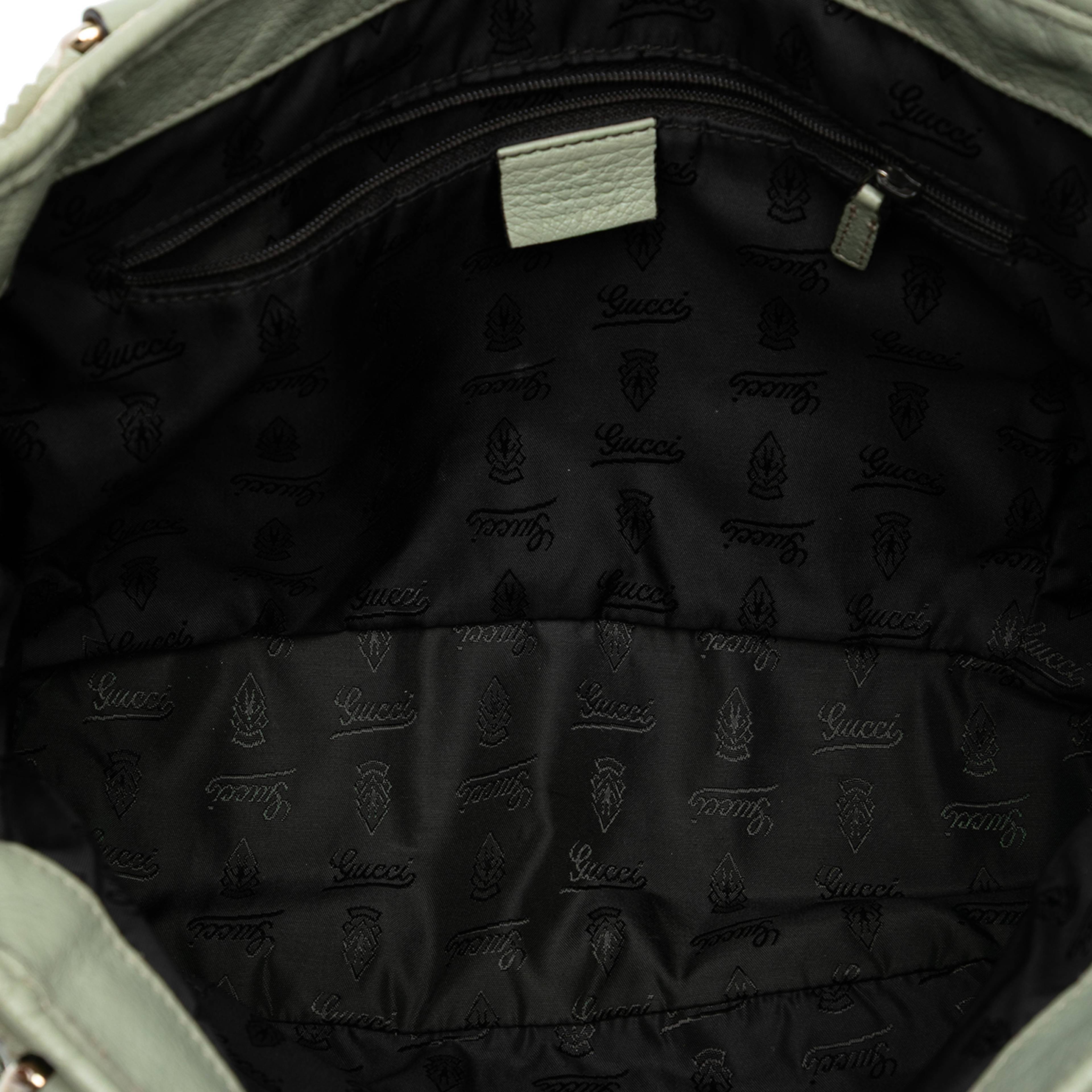 Gucci Small Gg Canvas Tribeca Tote, från Luxclusif, i färgen beige. Klicka för att öppna bilden i stort format