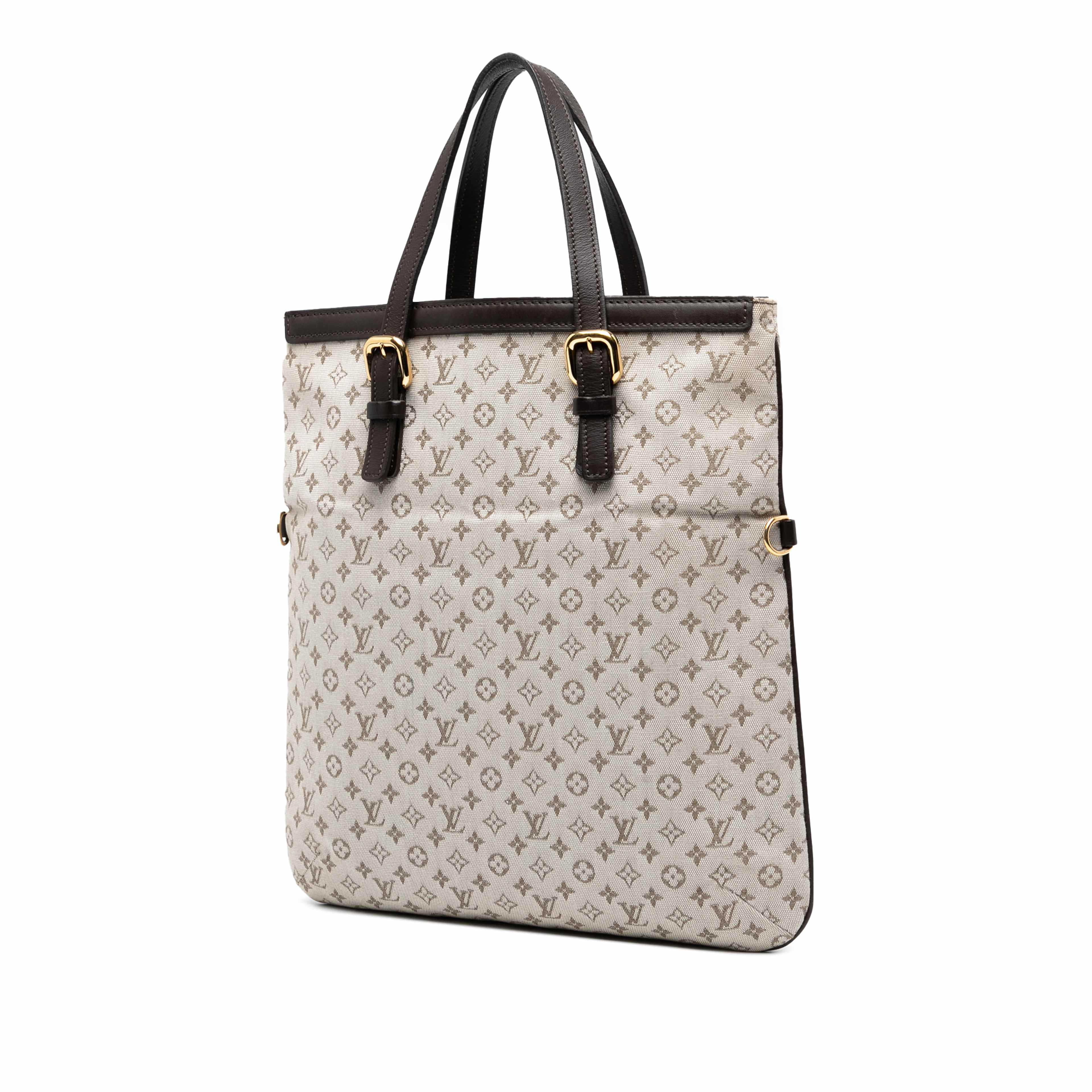 Louis Vuitton Monogram Mini Lin Francoise, från Luxclusif, i färgen beige. Klicka för att öppna bilden i stort format