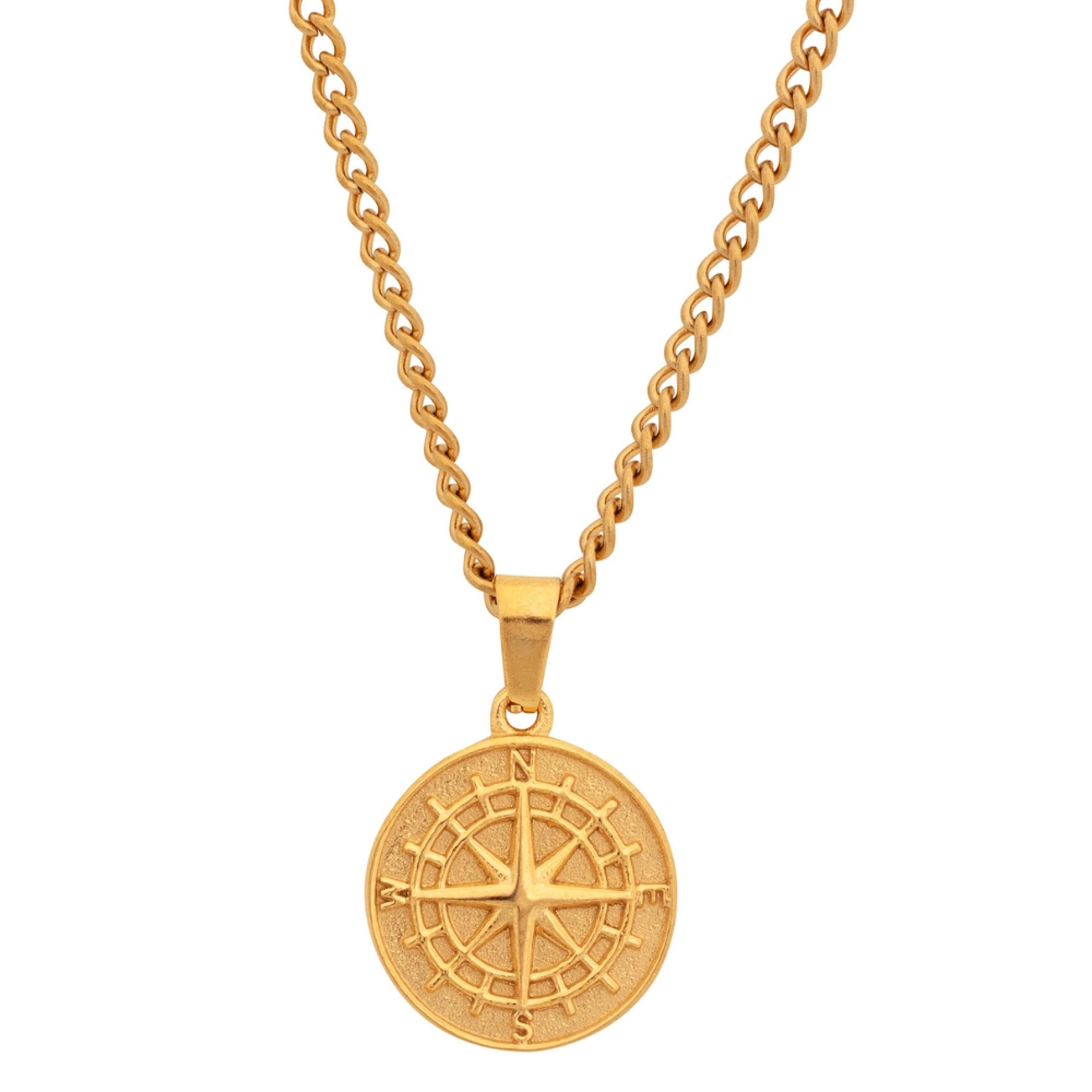 Harvey | Stålhalsband | Kompass