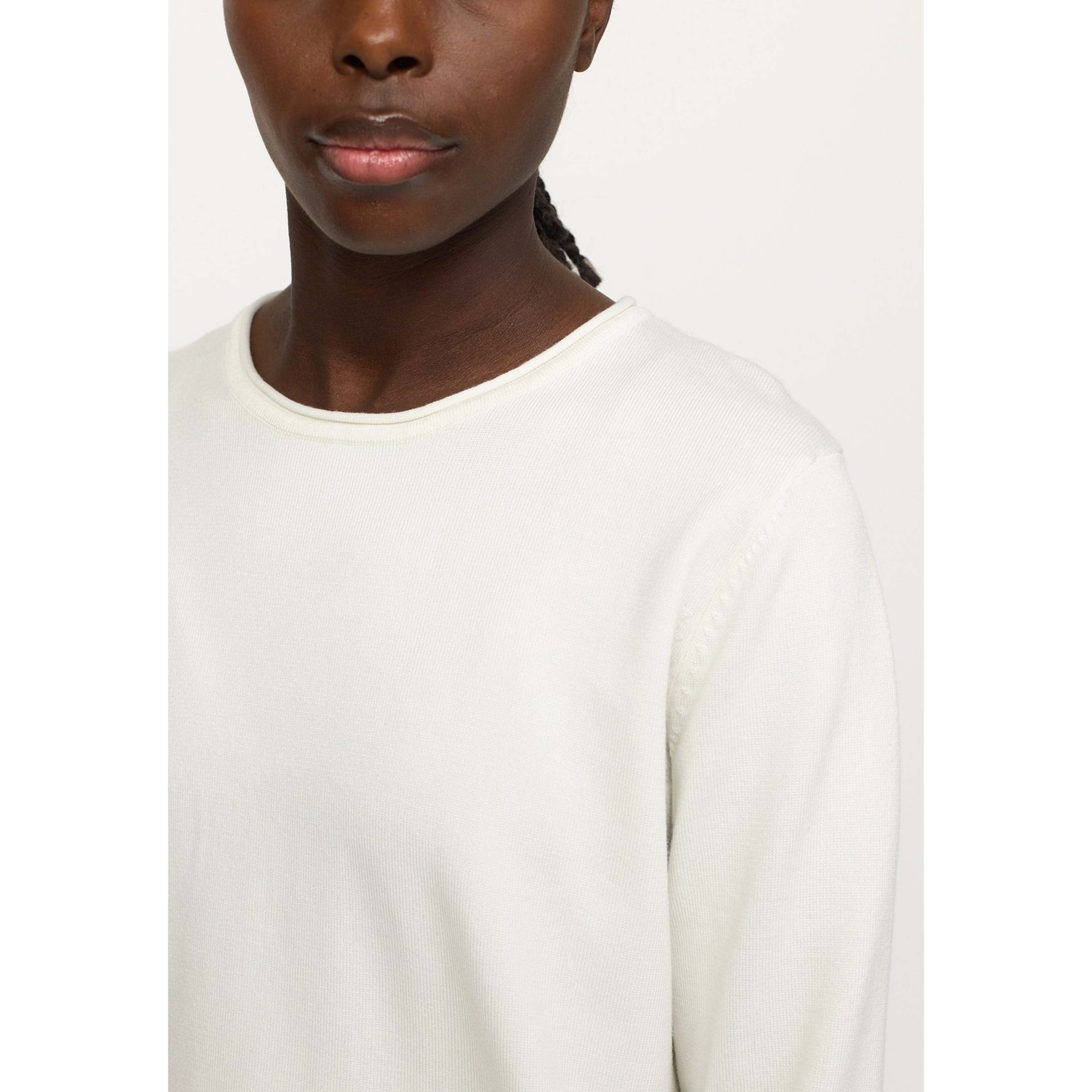 Srmarla O-neck Roll Edge Knit