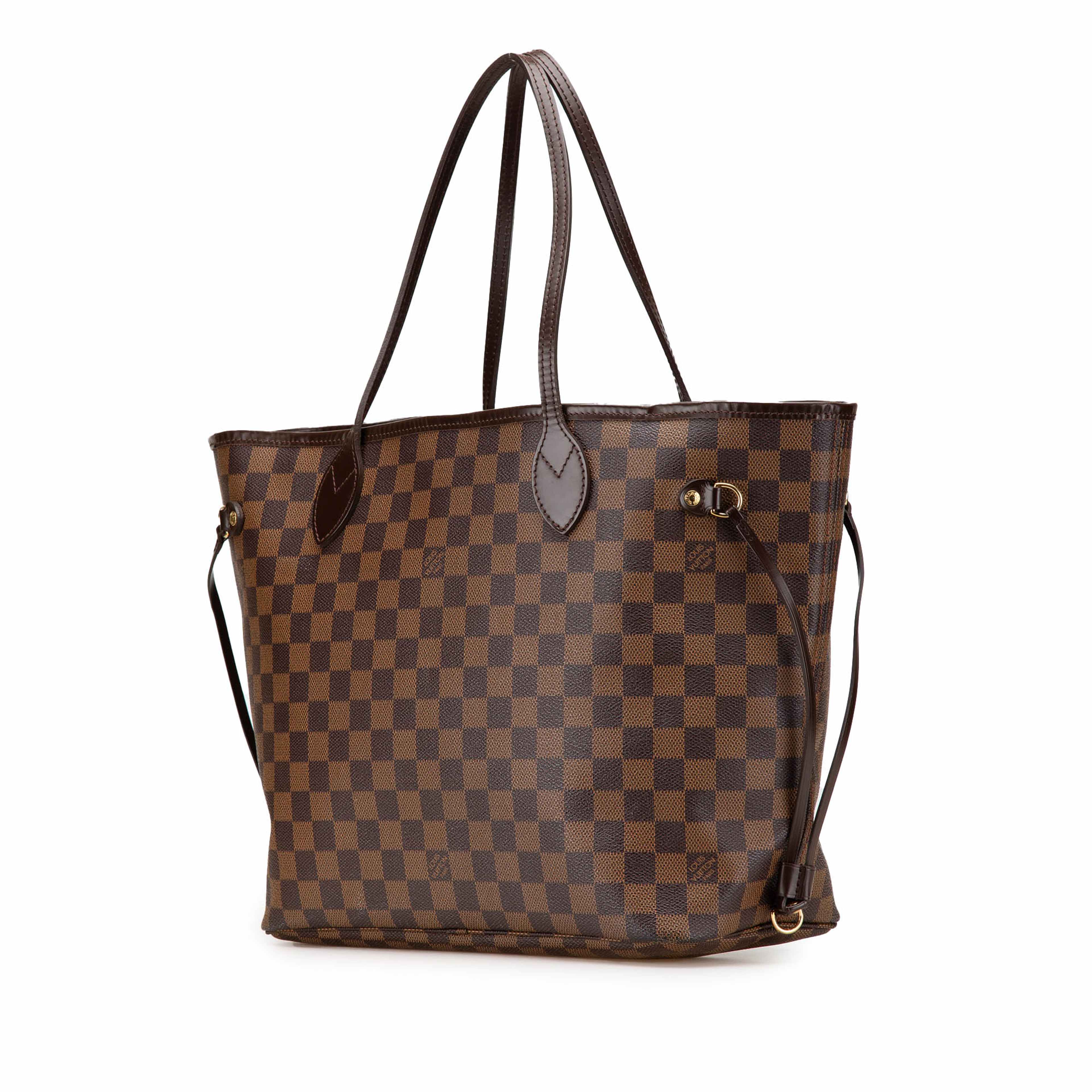 Louis Vuitton Damier Ebene Neverfull Mm