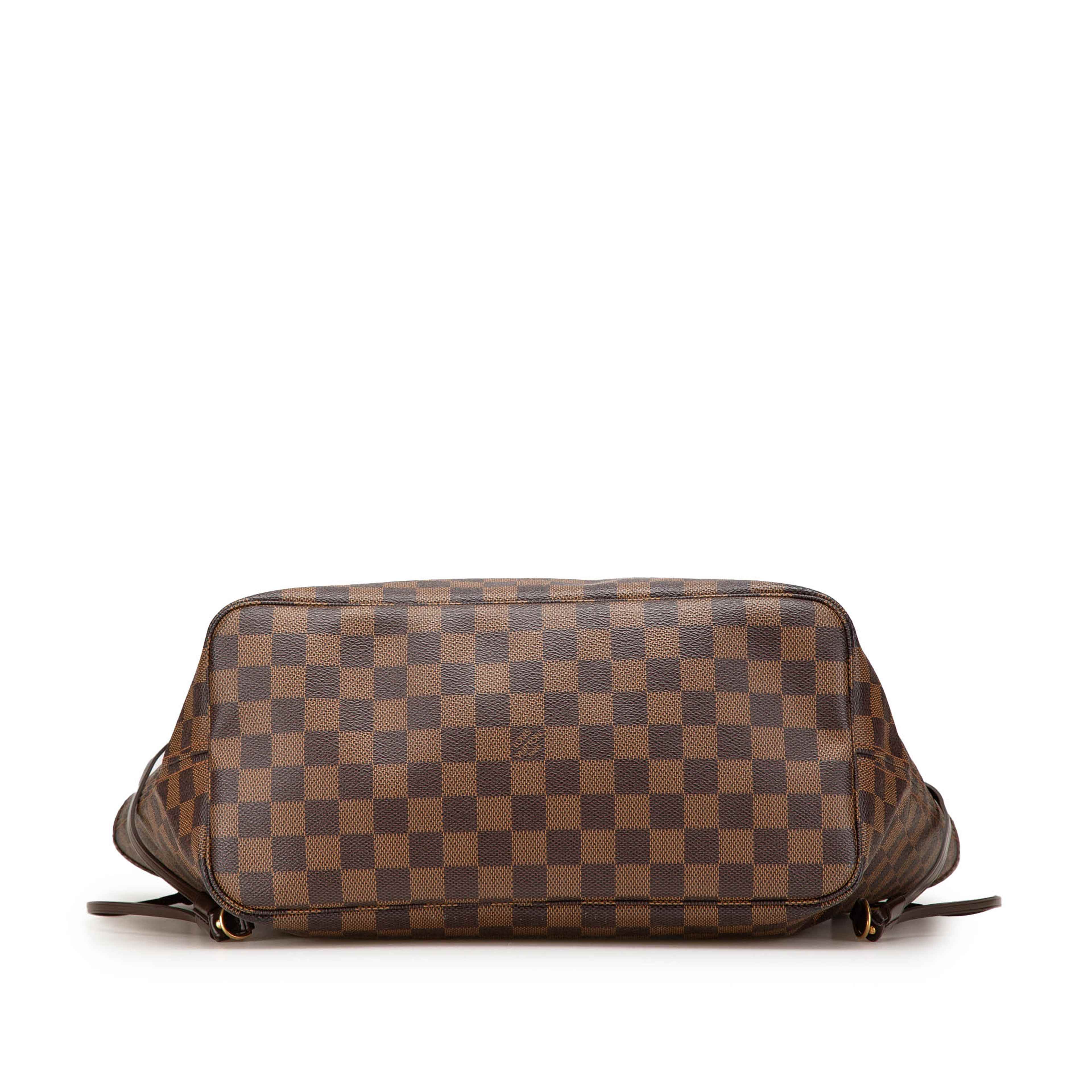 Louis Vuitton Damier Ebene Neverfull Mm