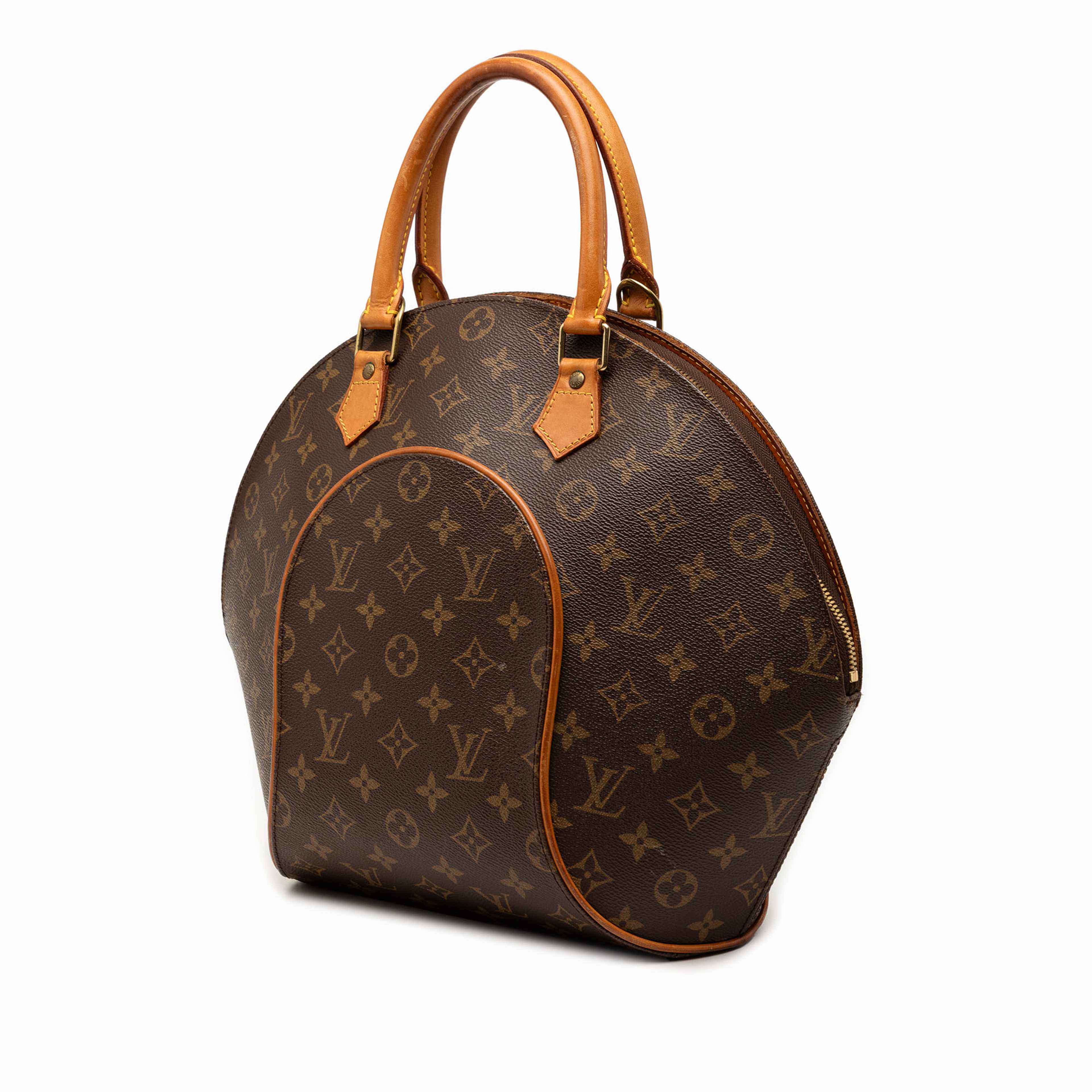 Louis Vuitton Monogram Ellipse Mm, från Luxclusif, i färgen brun. Klicka för att öppna bilden i stort format