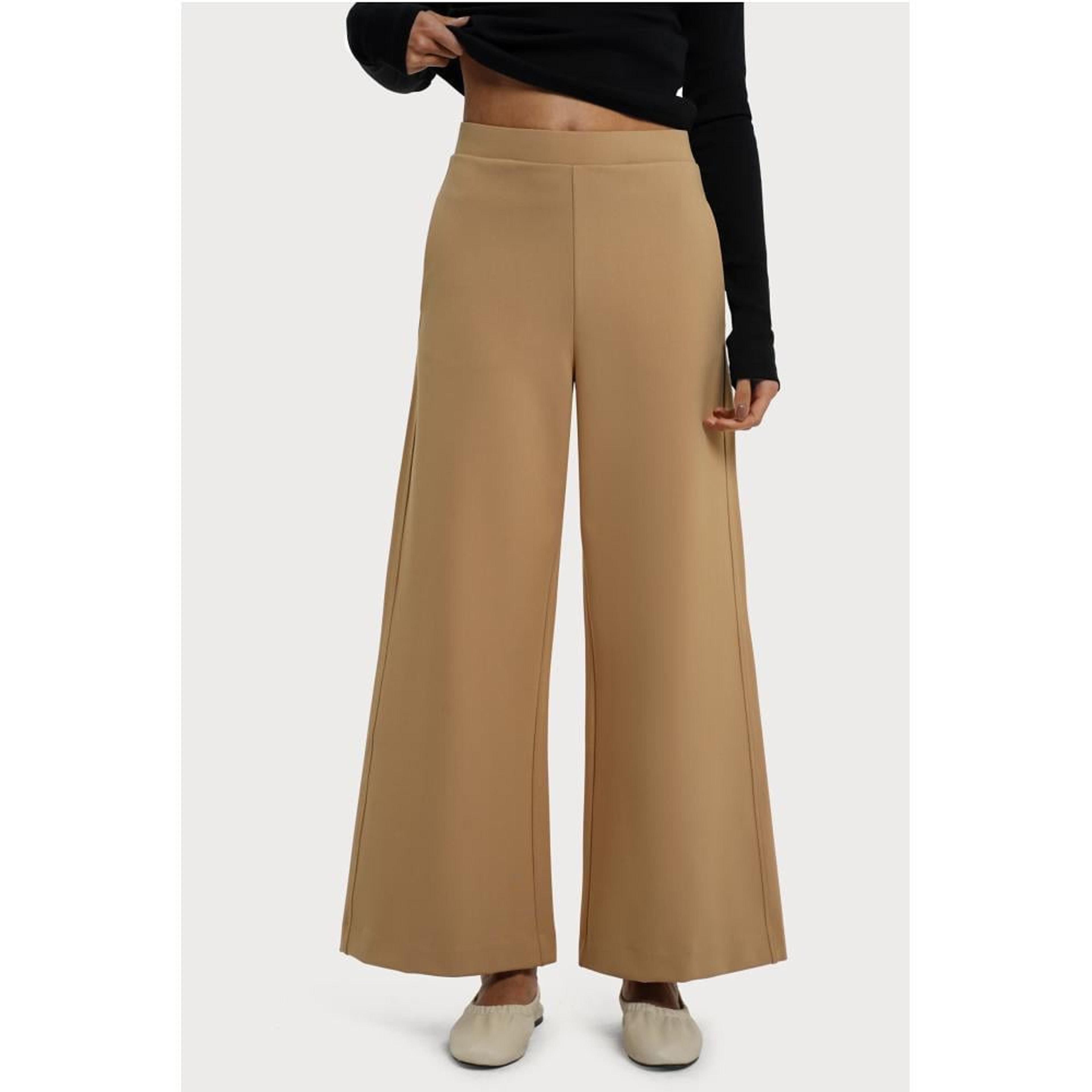 Lottie Wide Pants - Camel