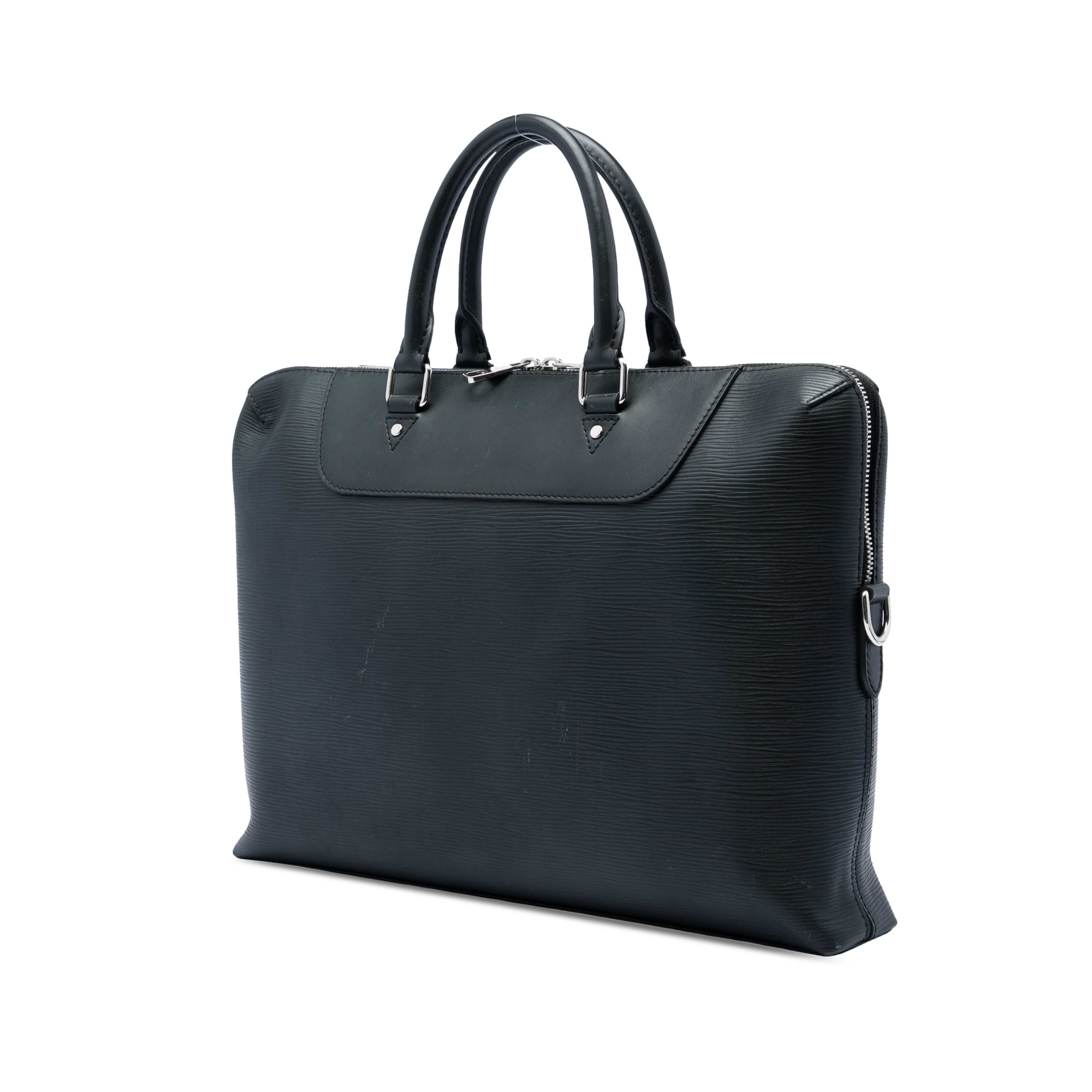 Louis Vuitton Epi Porte Documents Jour, från Luxclusif, i färgen svart. Klicka för att öppna bilden i stort format