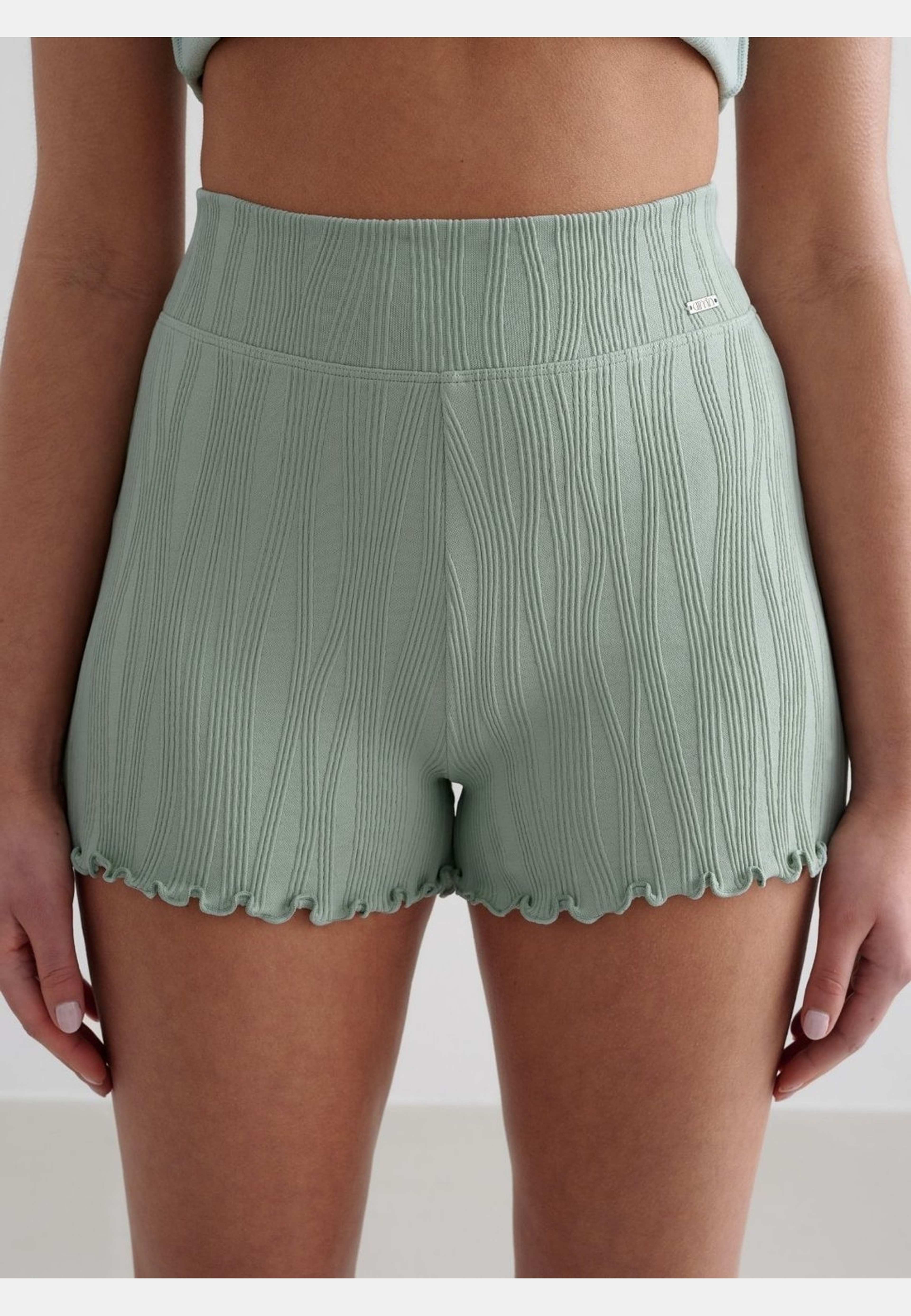 Aqua Tulip Shorts