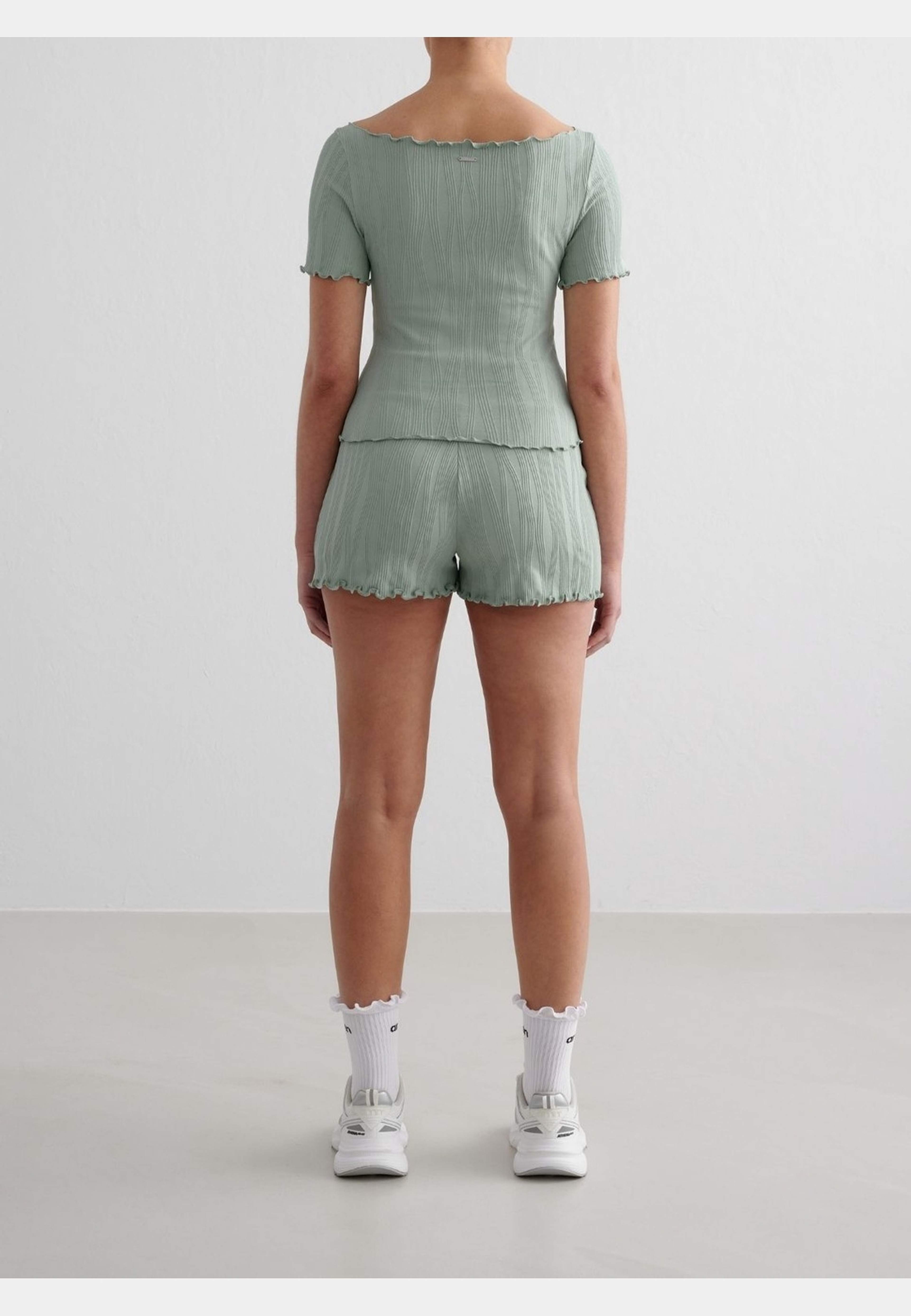 Aqua Tulip Shorts