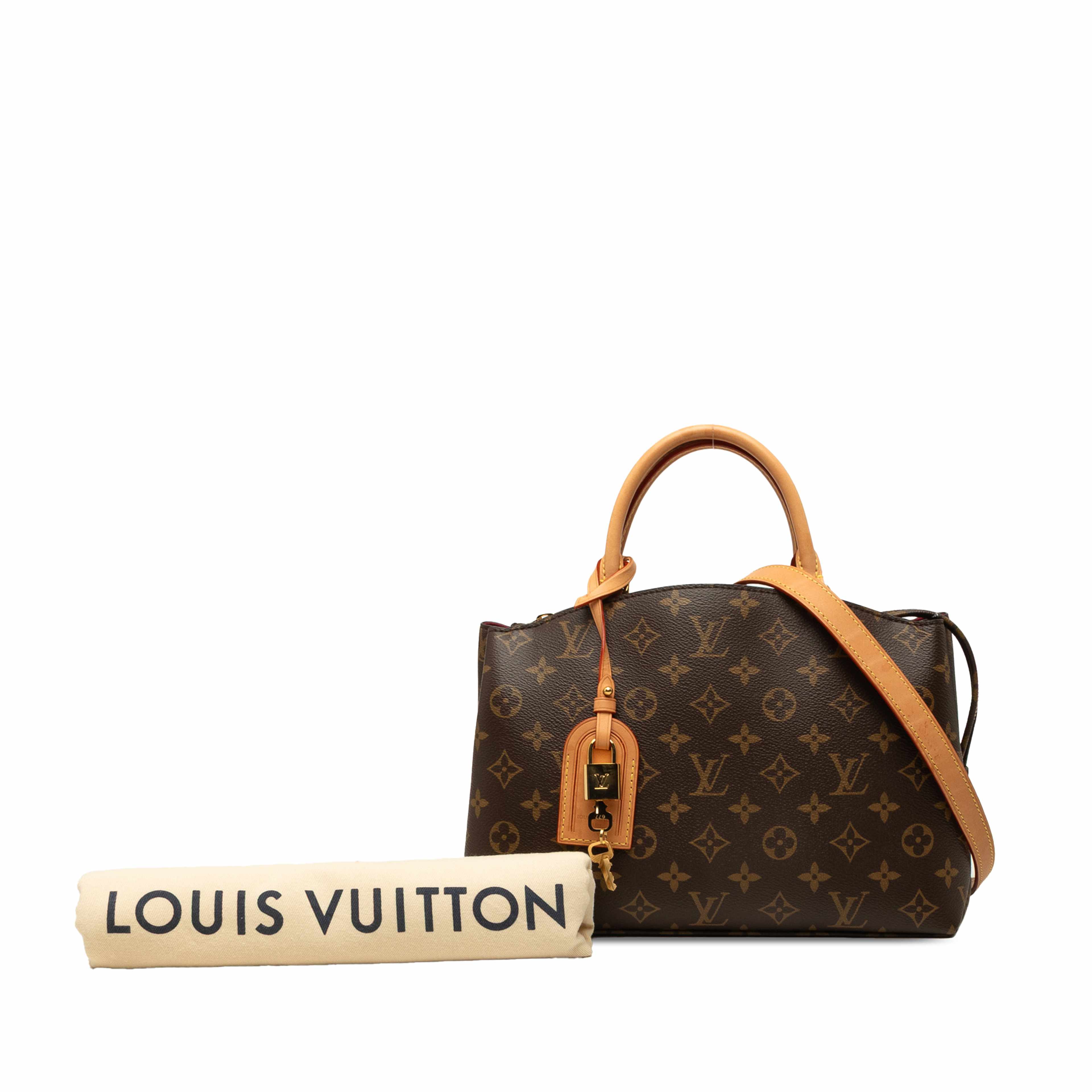 Louis Vuitton Monogram Petit Palais, från Luxclusif, i färgen brun. Klicka för att öppna bilden i stort format