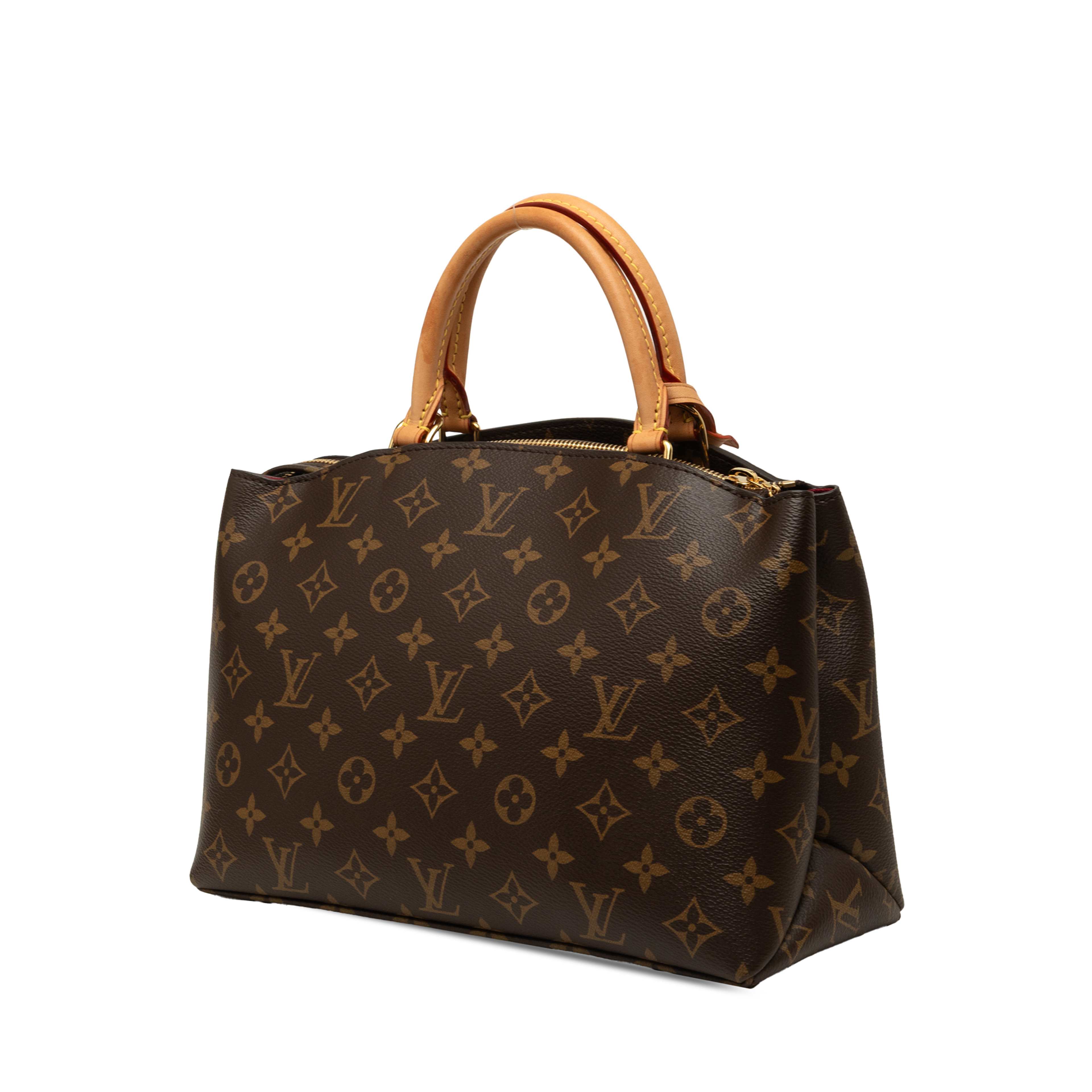 Louis Vuitton Monogram Petit Palais, från Luxclusif, i färgen brun. Klicka för att öppna bilden i stort format