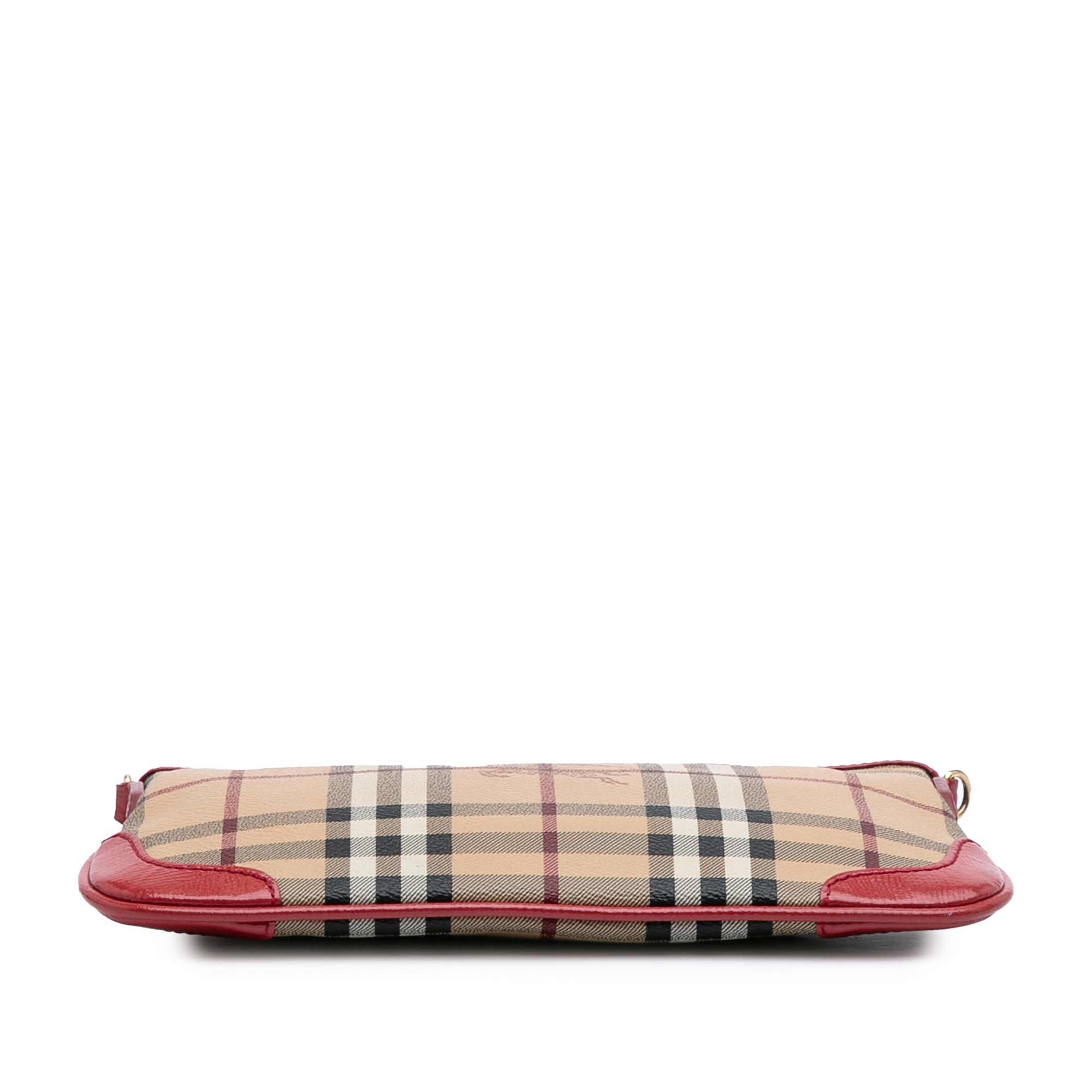 Burberry Haymarket Check Coated Canvas Peyton Crossbody