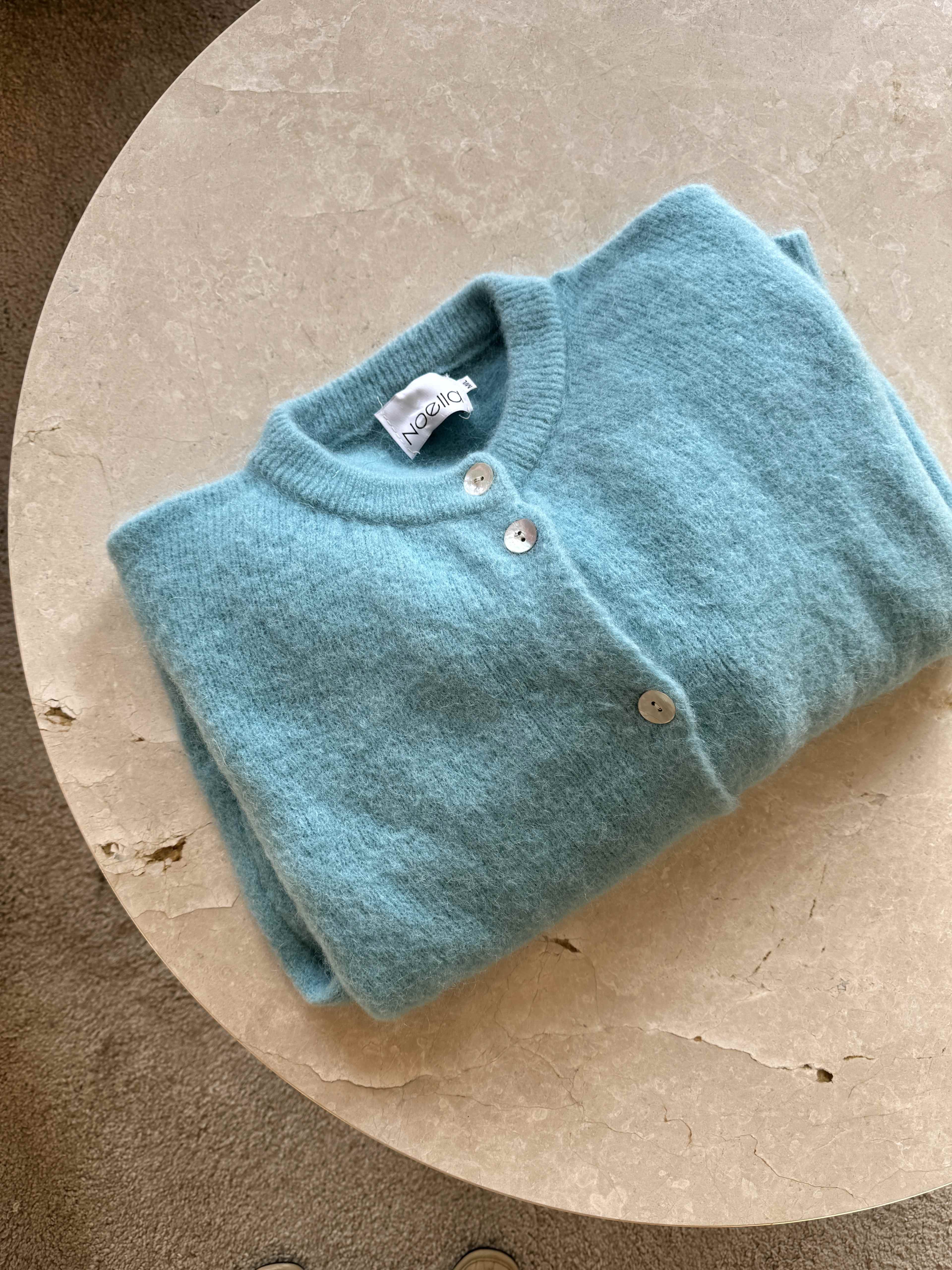 Kae Knit Cardigan - Daydream Blue