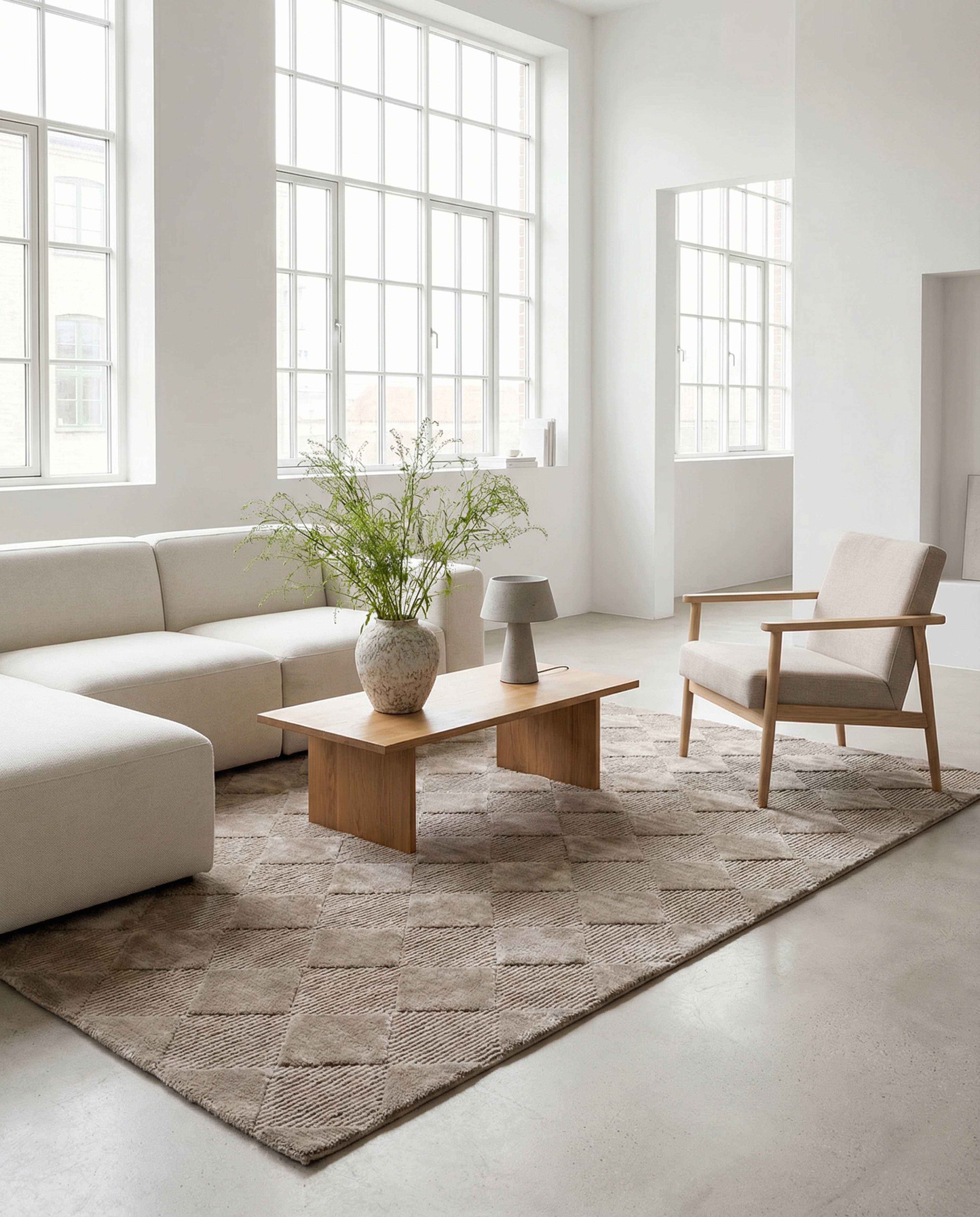 Berber 200x300 cm, från Classic Collection, i färgen chocolate. Klicka för att öppna bilden i stort format