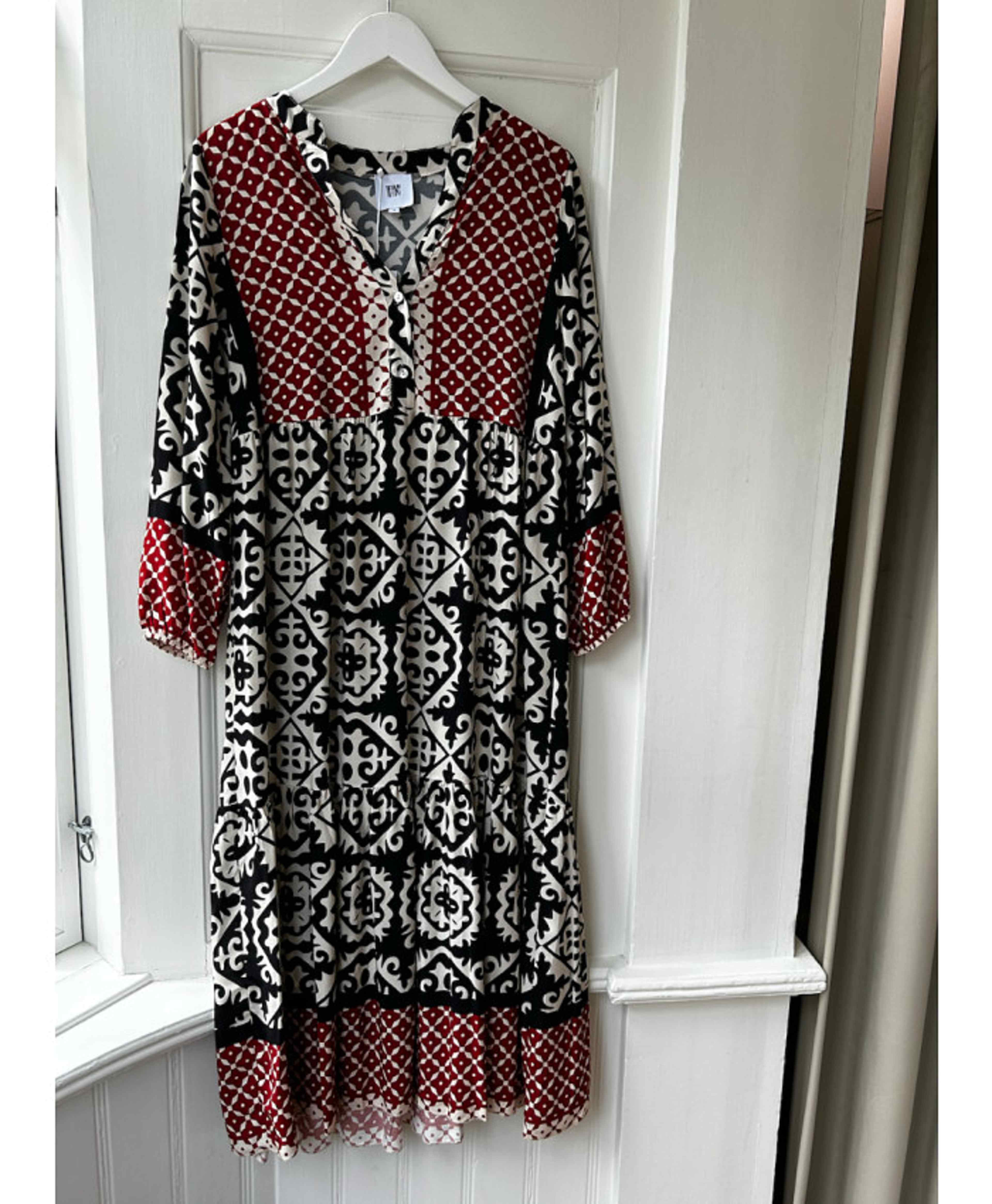 Lilli, Dress, Viscose - Aztec Print