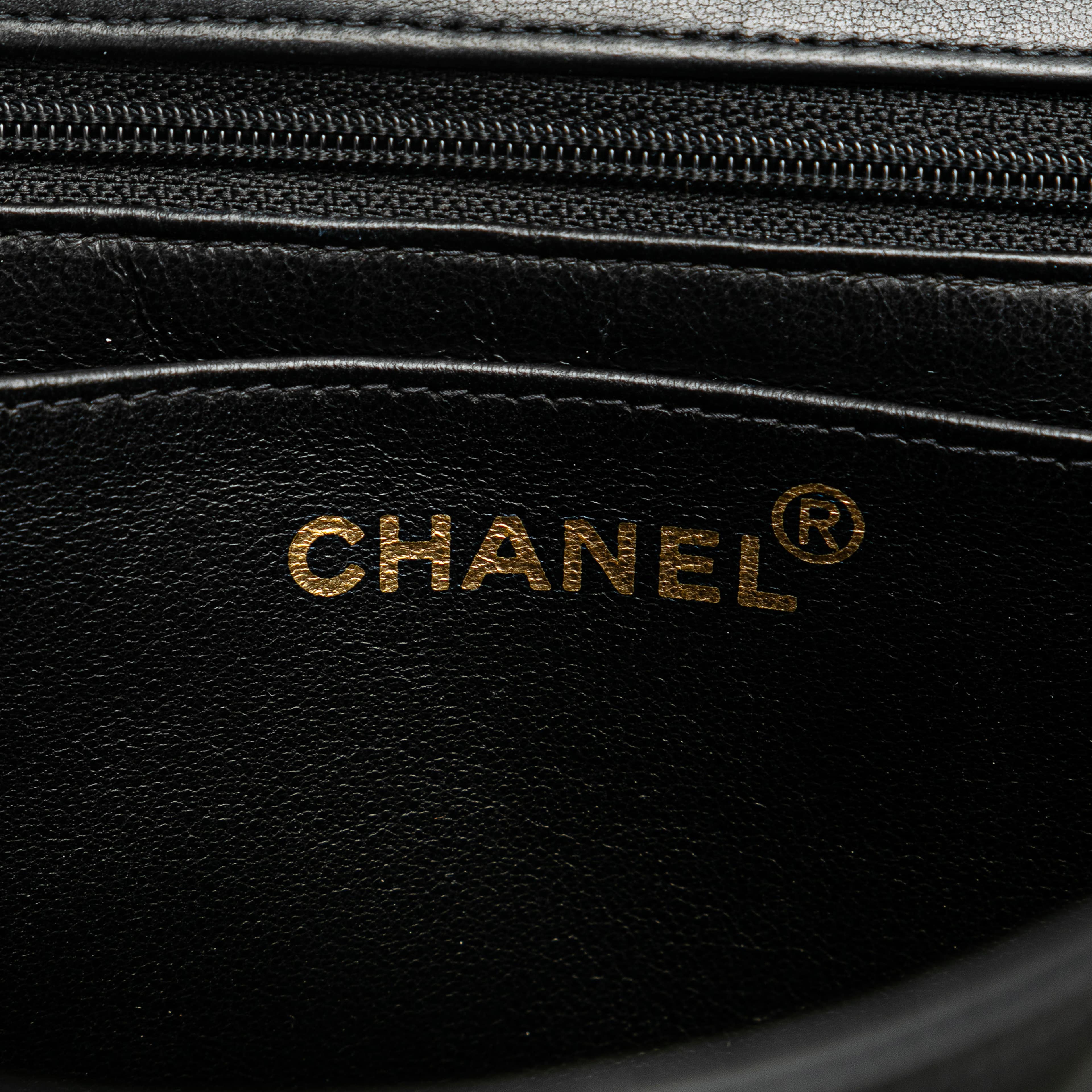 Chanel Medium Lambskin Kelly Top Handle Bag