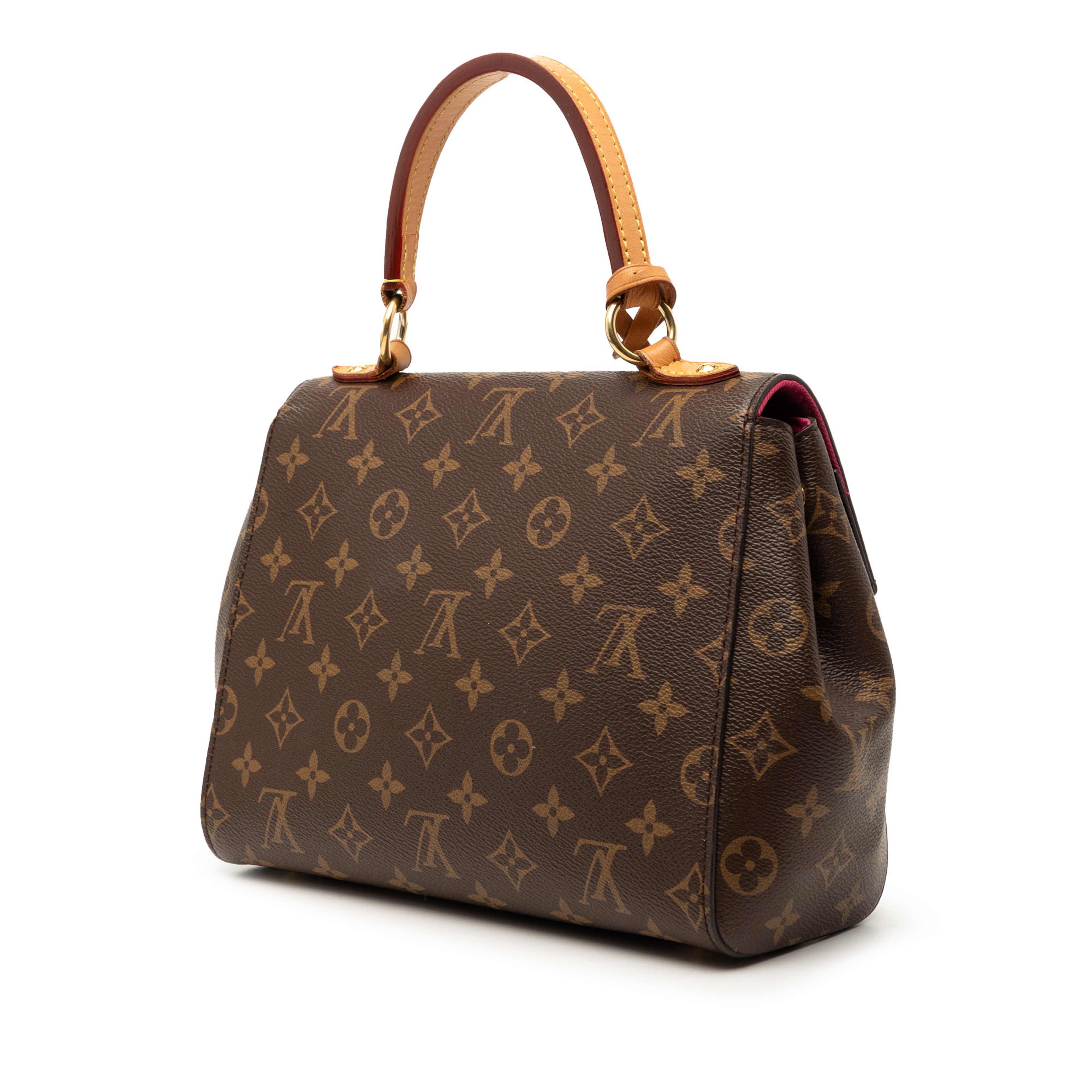 Louis Vuitton Monogram Cluny Bb, från Luxclusif, i färgen brown. Klicka för att öppna bilden i stort format