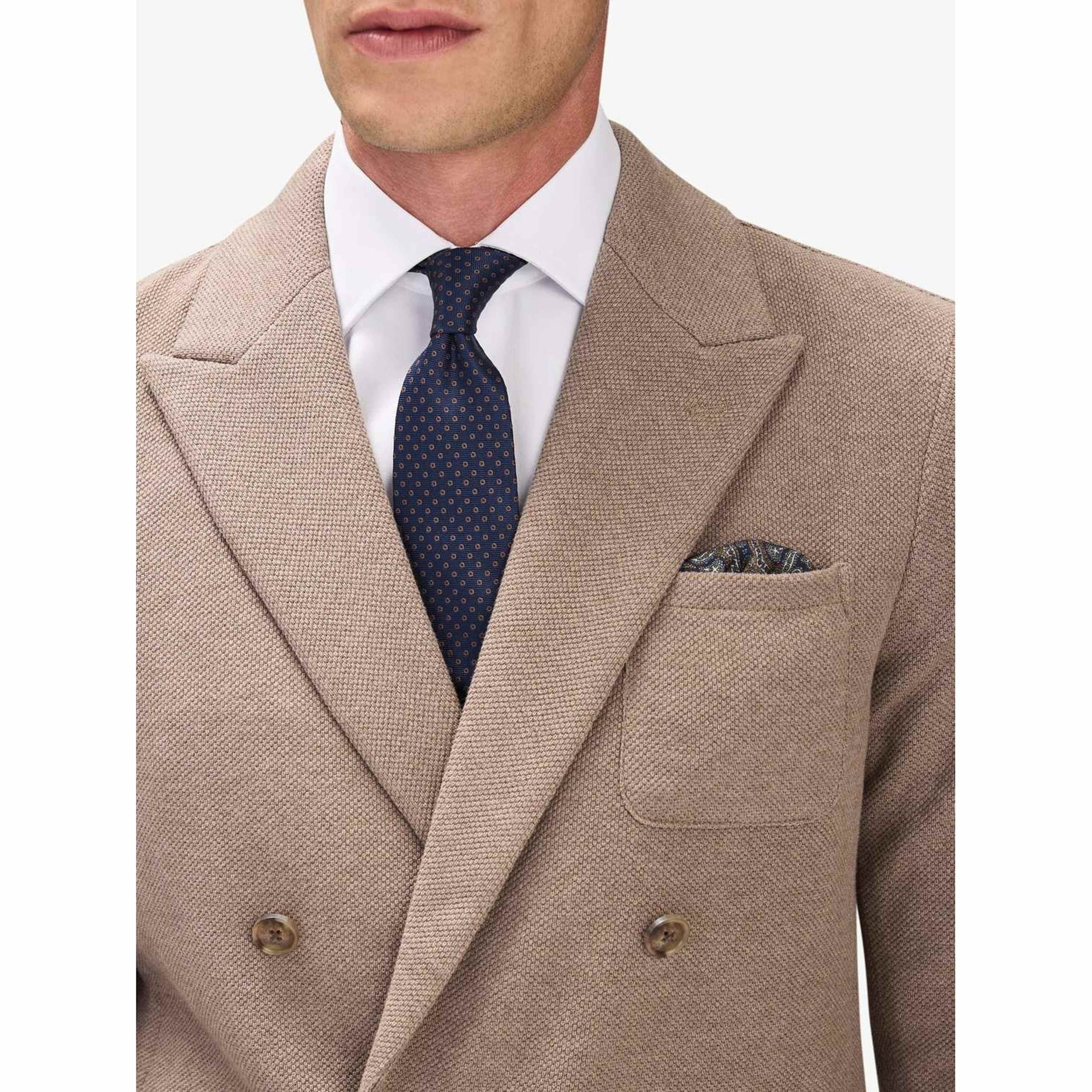 Double Breasted Knitted Blazer Charles