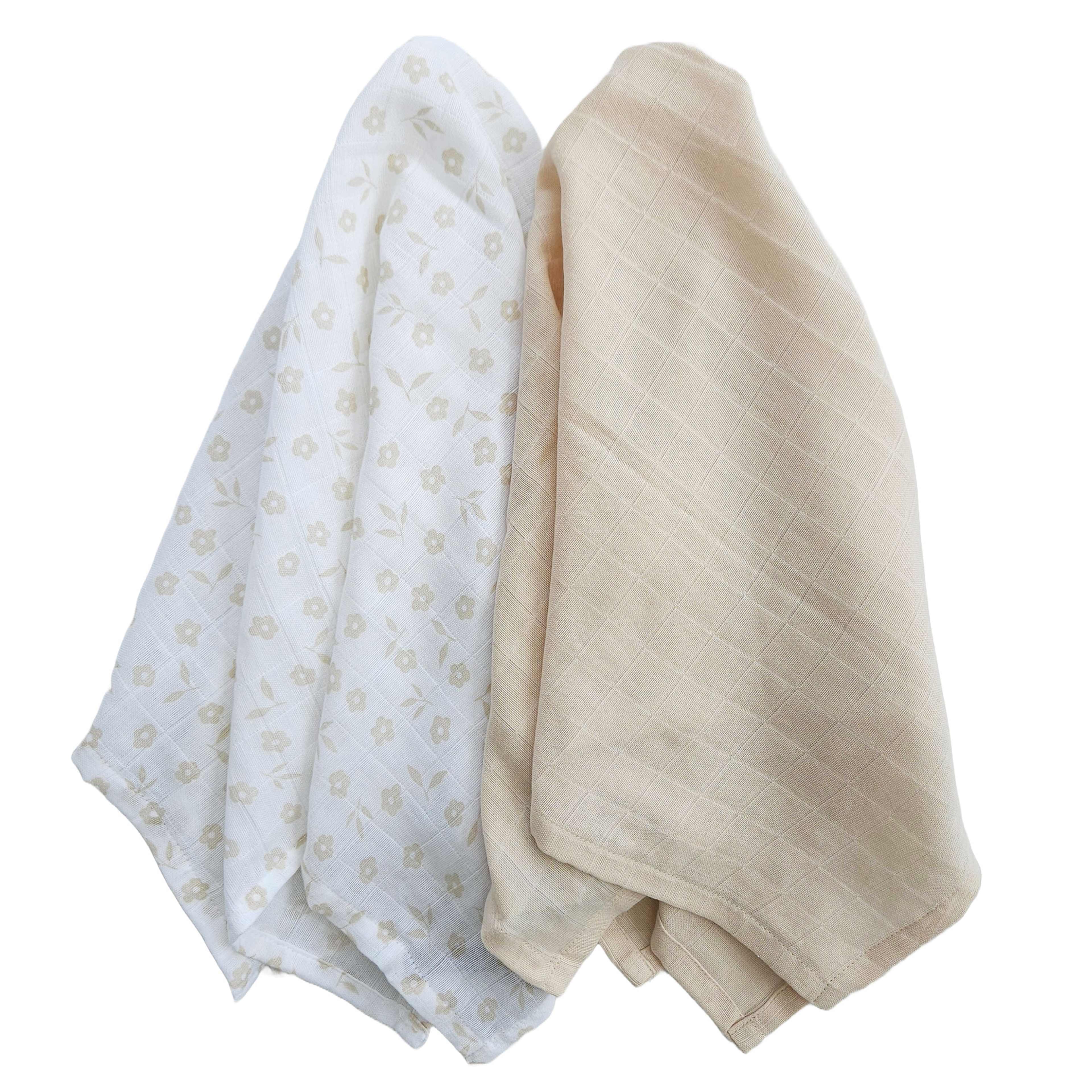 Muslinfiltar 2-pack Petal